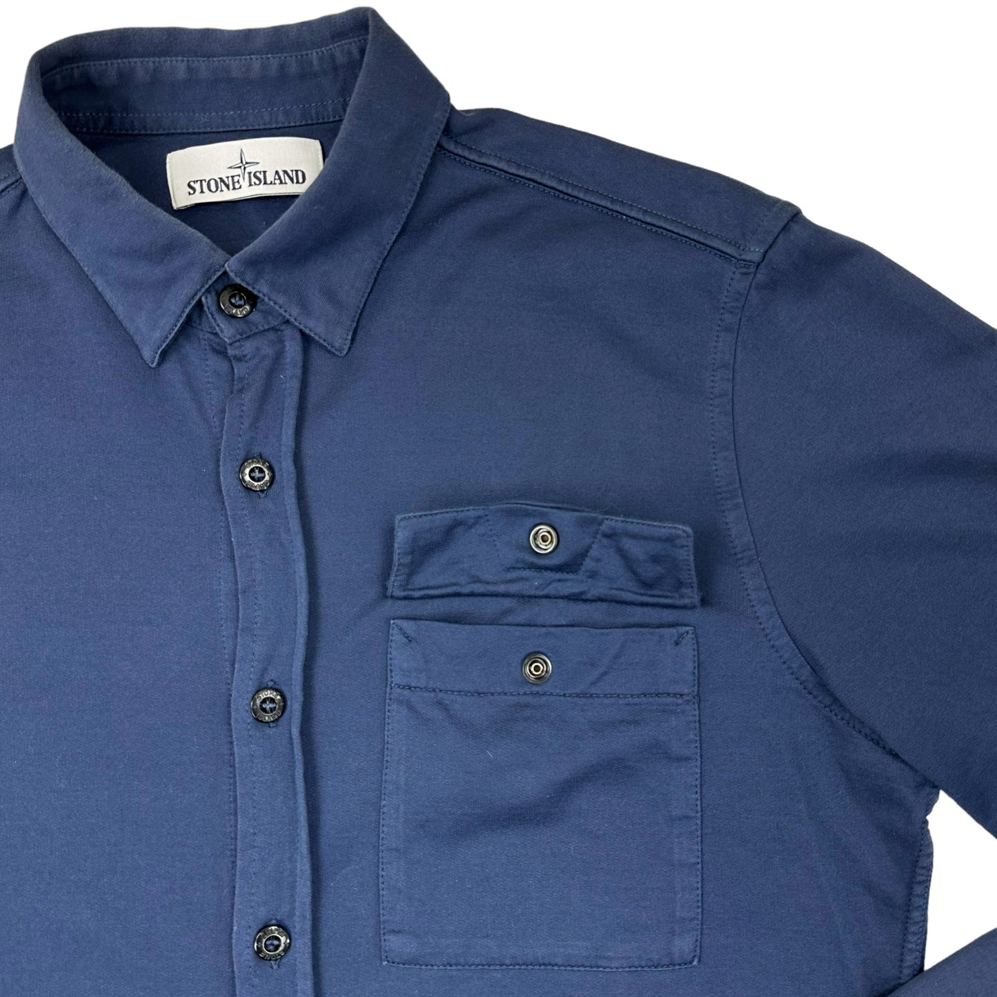 S/S 16 Stone Island Garment Dyed Cotton Shirt