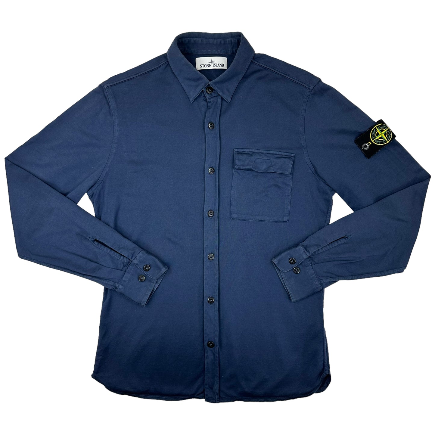 S/S 16 Stone Island Garment Dyed Cotton Shirt