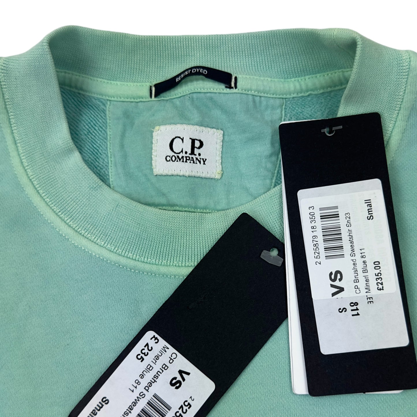 C.P. Company BNWT Mineral Blue Crewneck Sweater