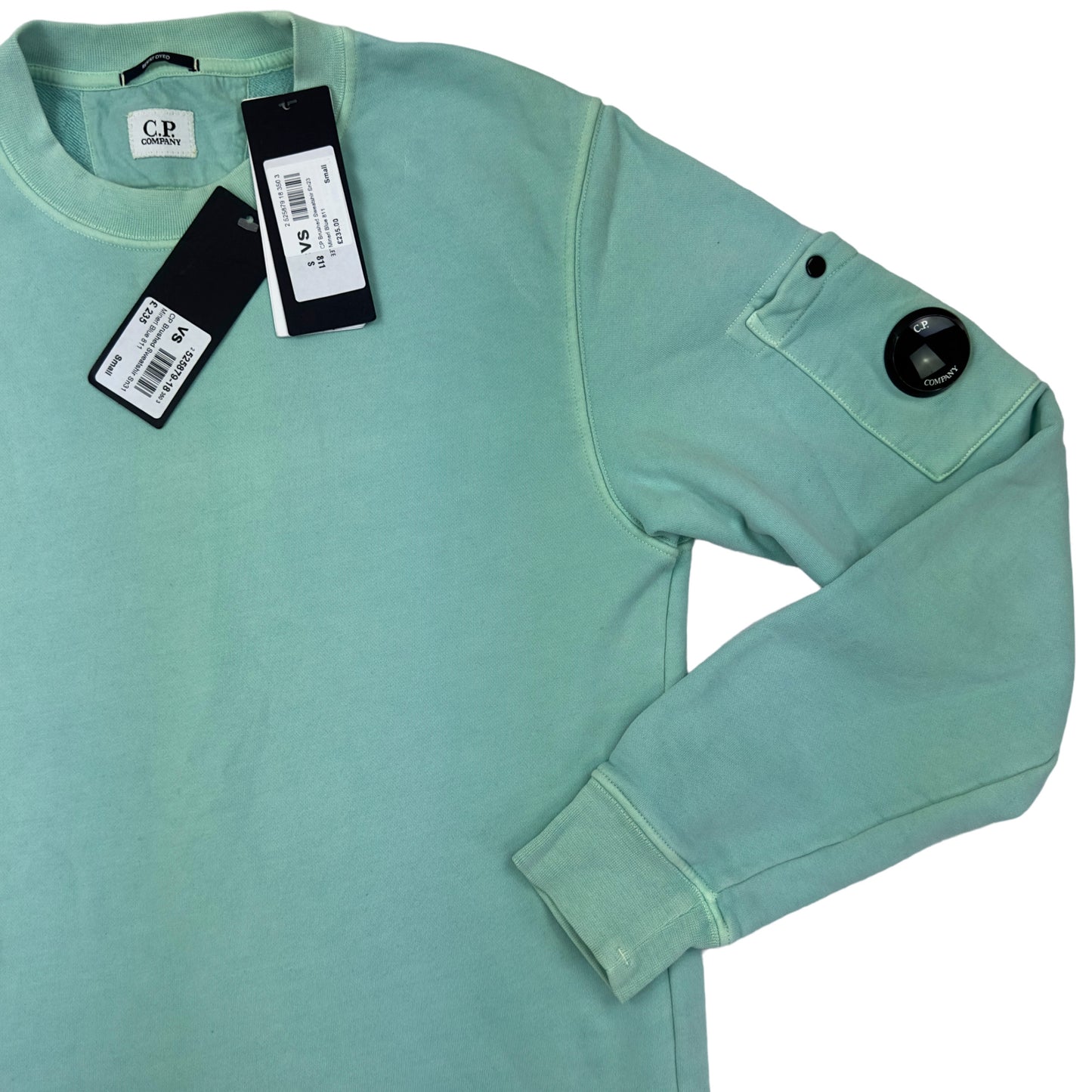 C.P. Company BNWT Mineral Blue Crewneck Sweater