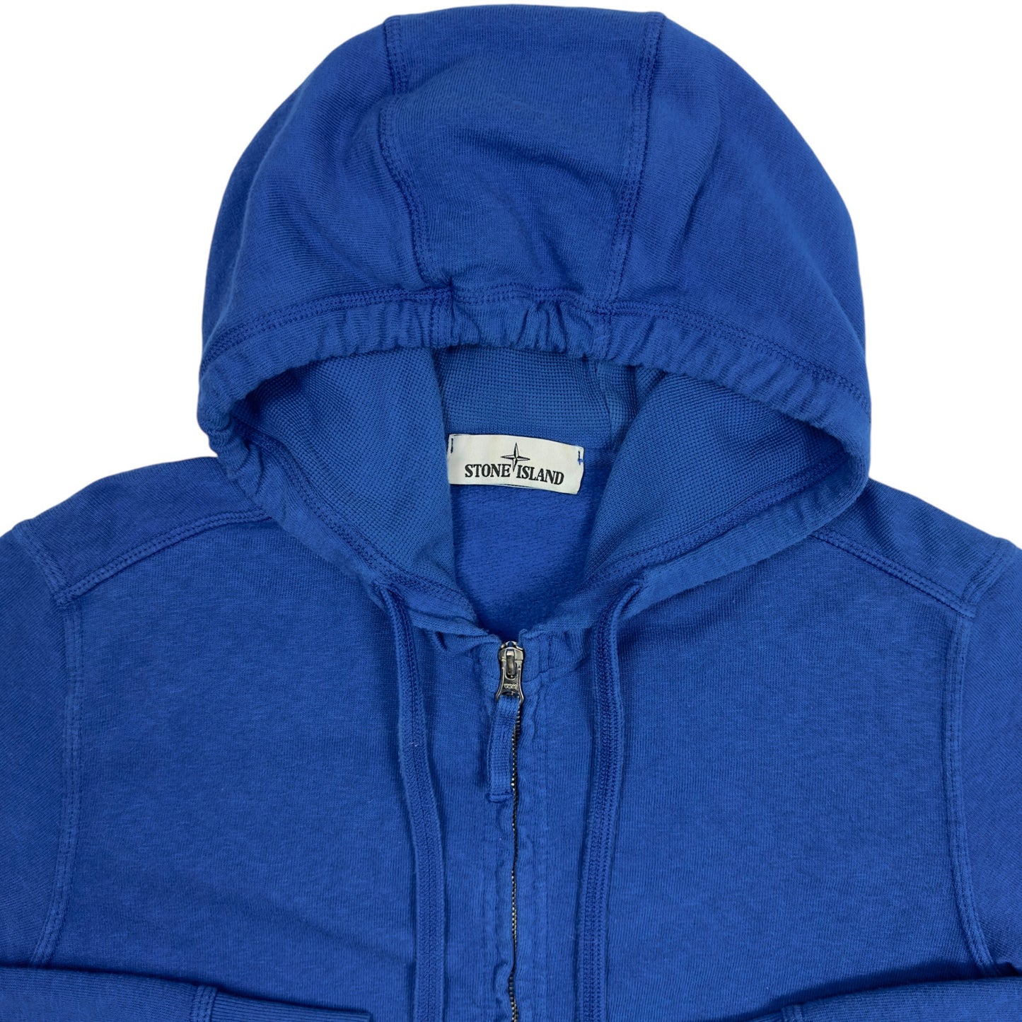 A/W 17 Stone Island Full Zip Hoodie - Blue