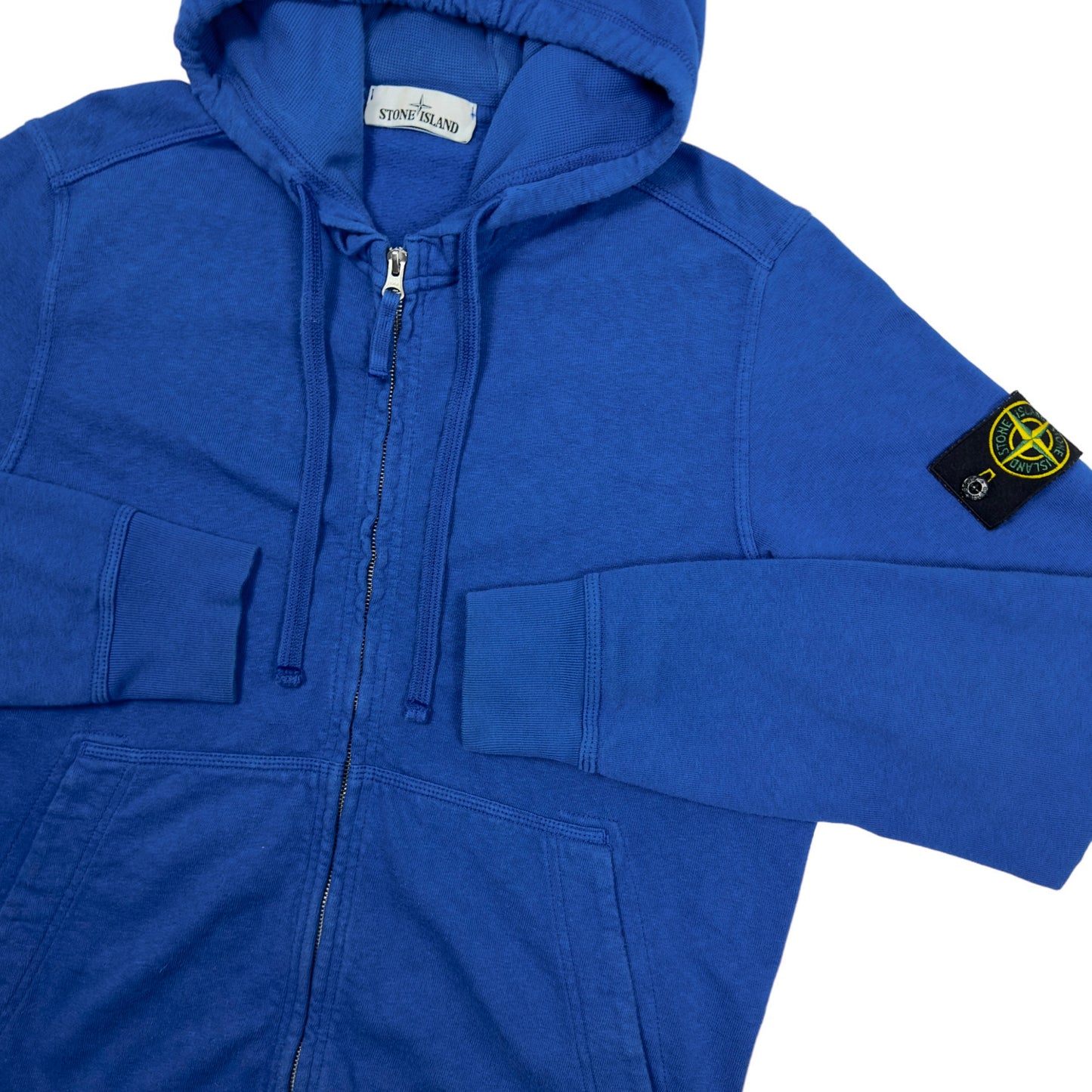 A/W 17 Stone Island Full Zip Hoodie - Blue