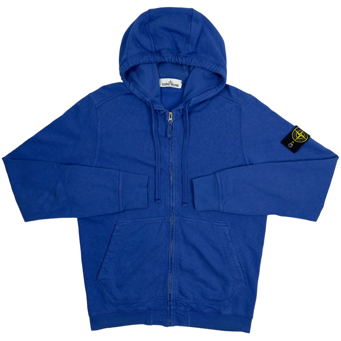 A/W 17 Stone Island Full Zip Hoodie - Blue