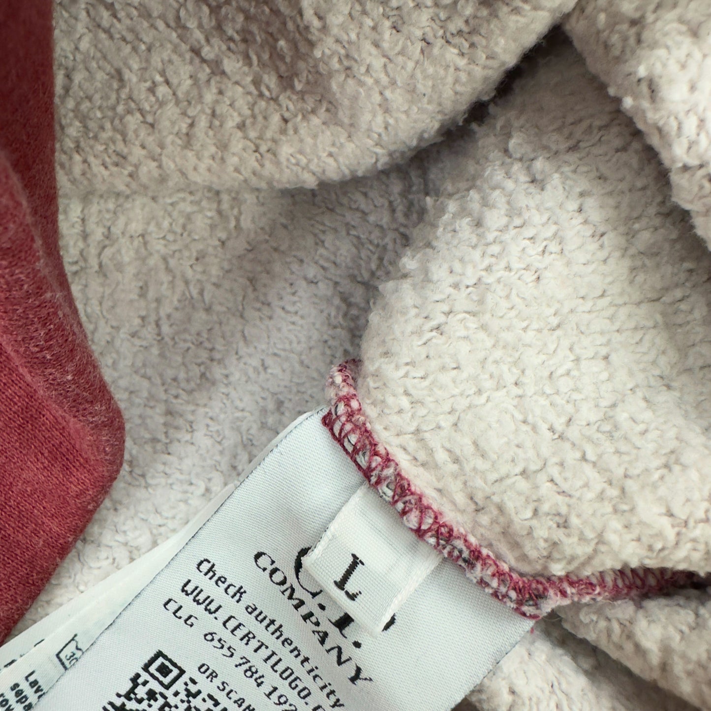 C.P. Company Spell Out Sweater