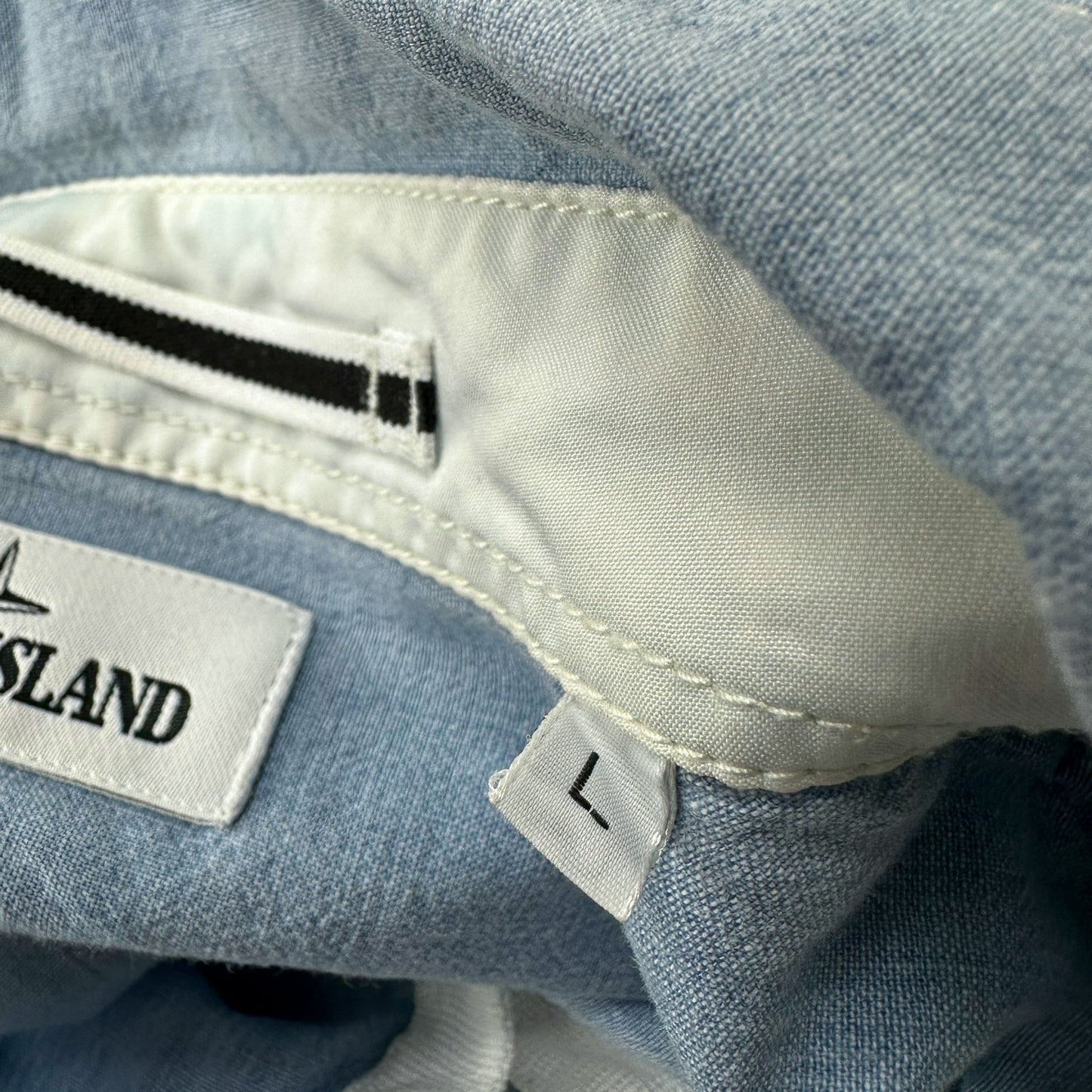 S/S 13 Stone Island Cotton Denim Shirt