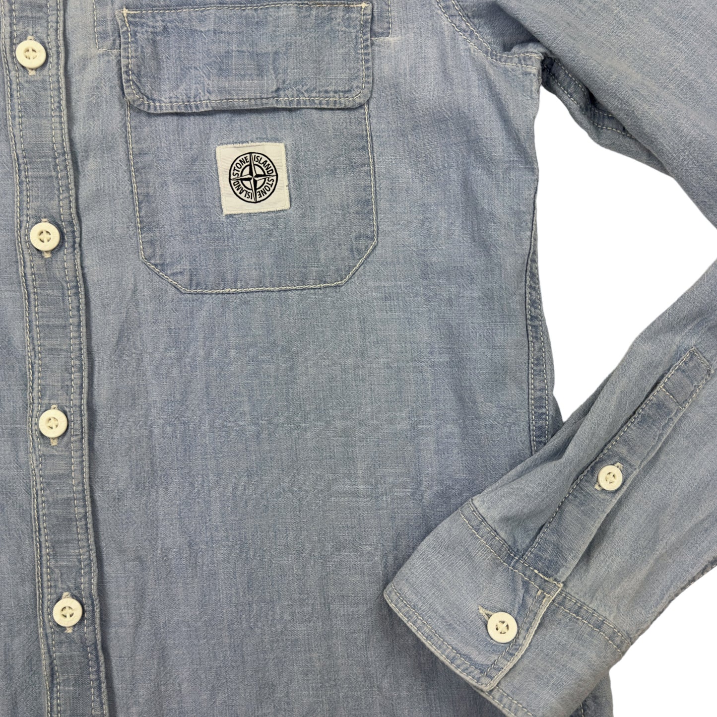 S/S 13 Stone Island Cotton Denim Shirt