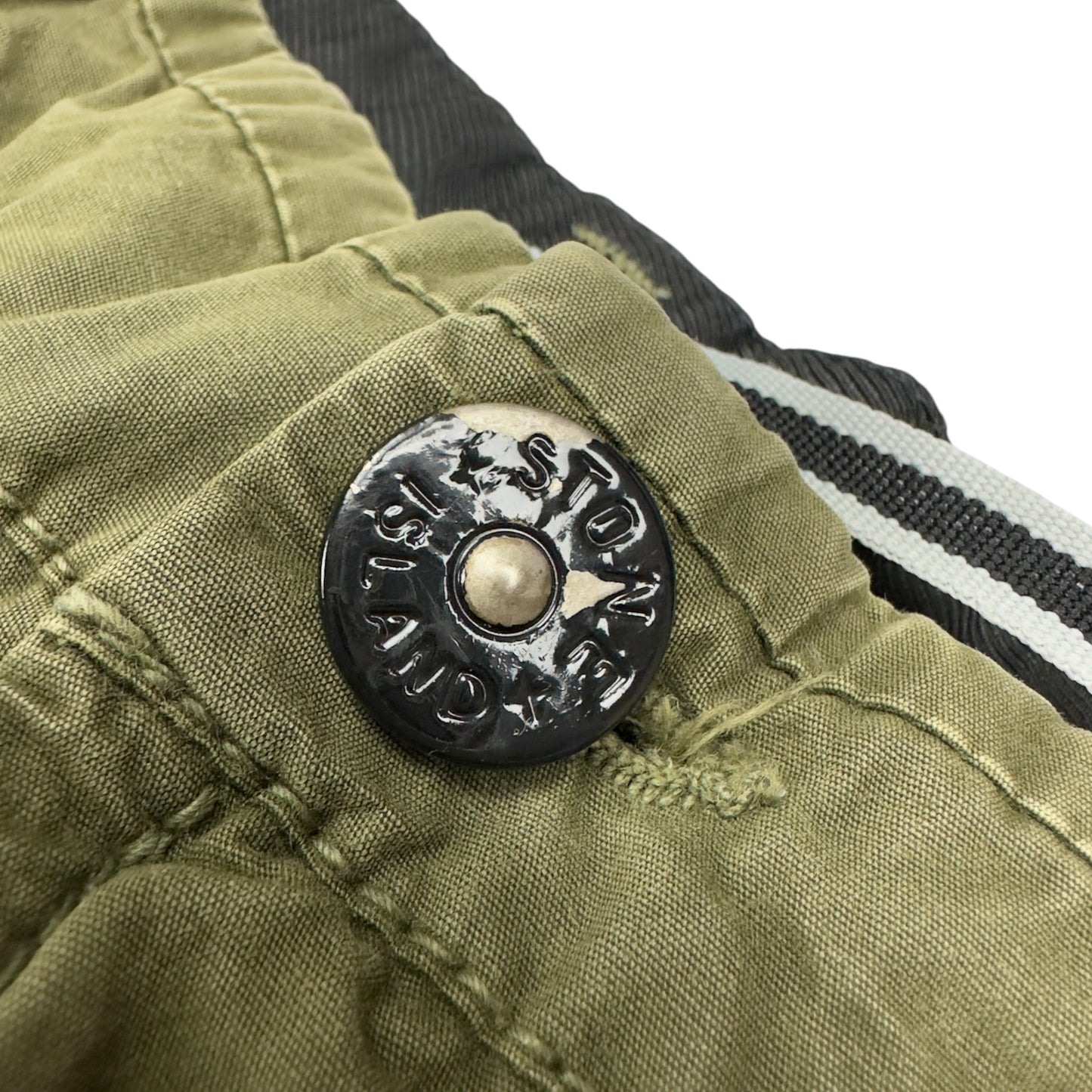 S/S 21 Stone Island Loose Fit Cotton Cargo Trousers