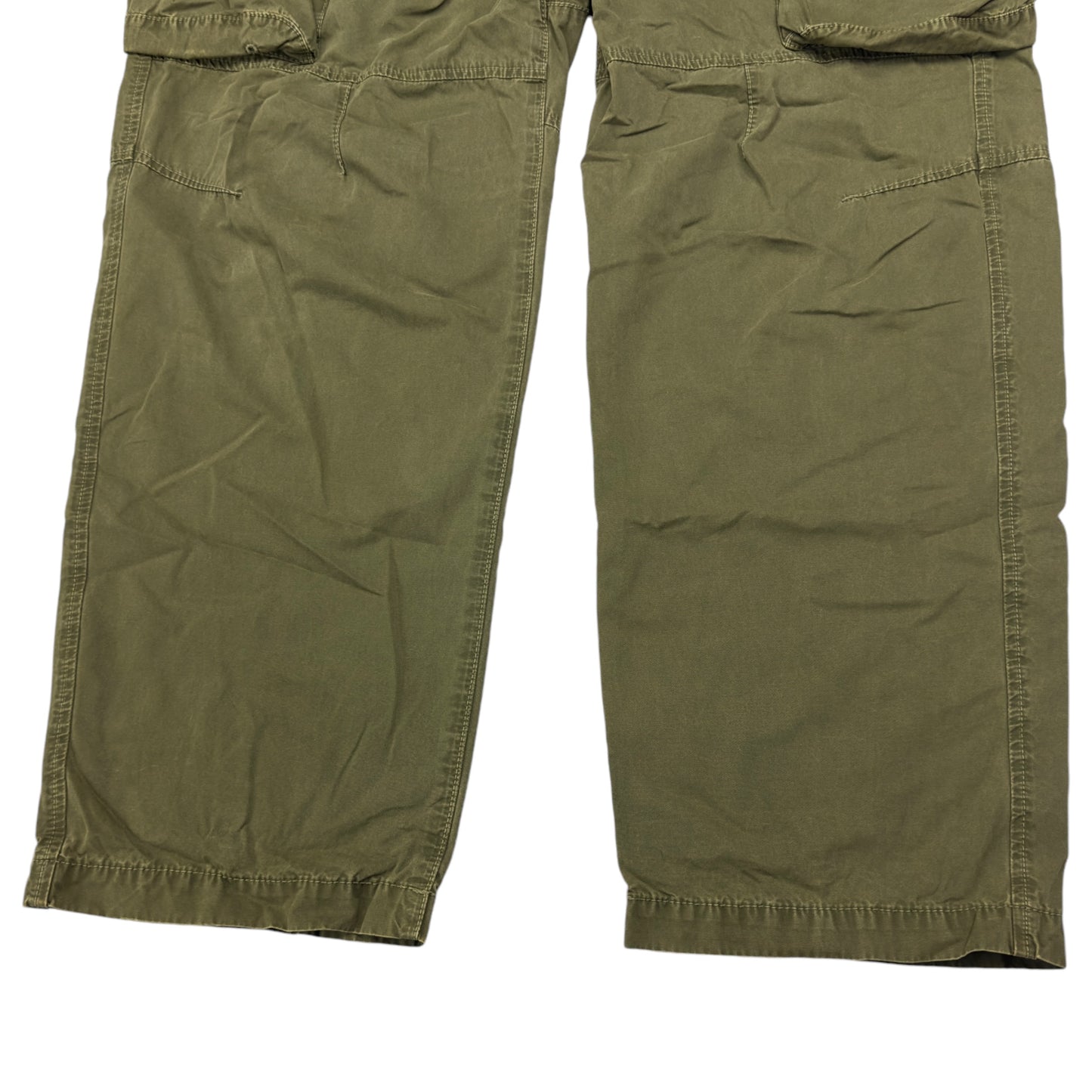 S/S 21 Stone Island Loose Fit Cotton Cargo Trousers