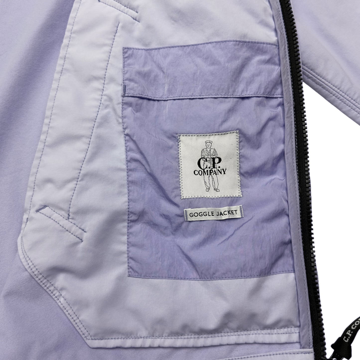 C.P. Company GD Shell Goggle Jacket - Lilac