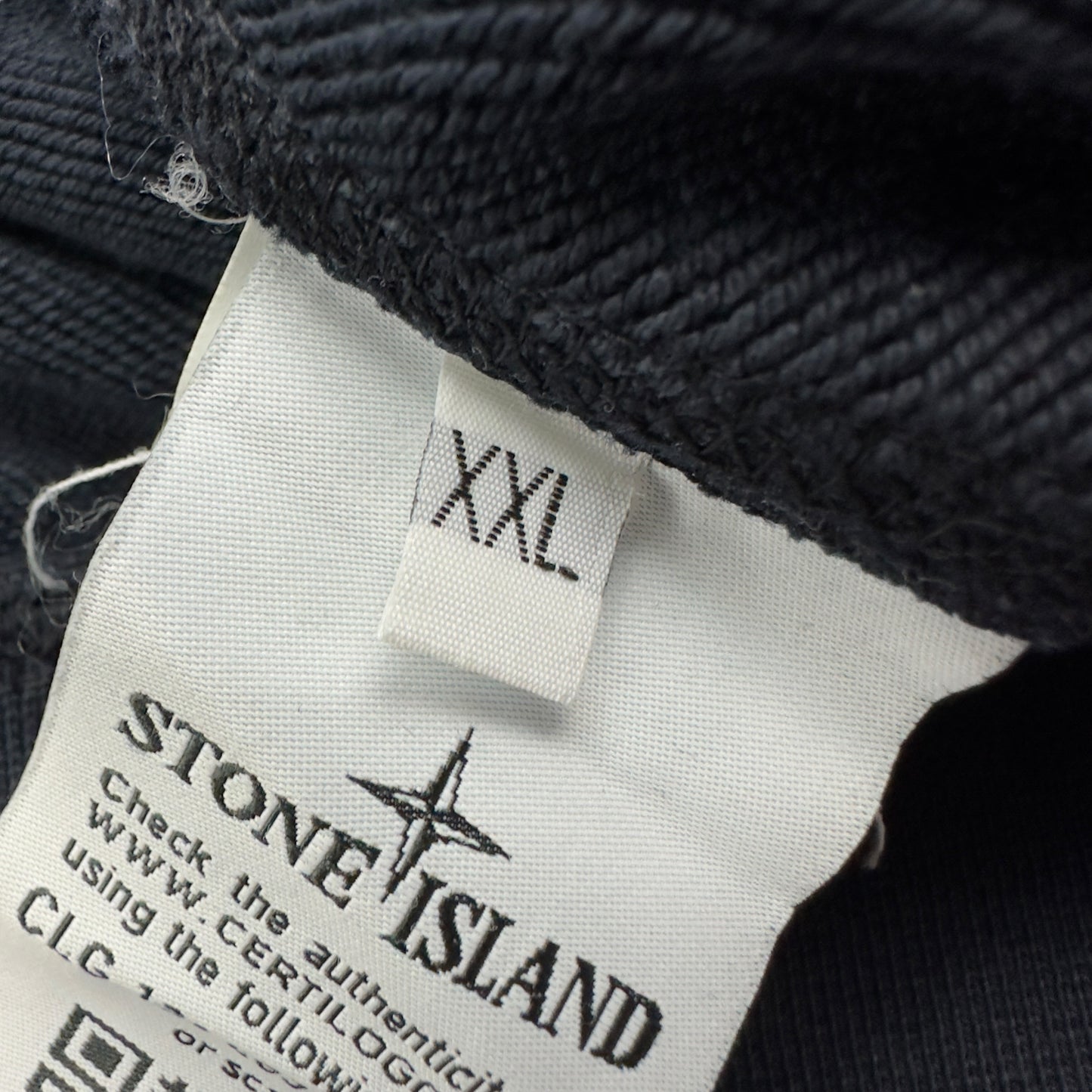 S/S 19 Stone Island Full Zip Hoodie - Dark Navy