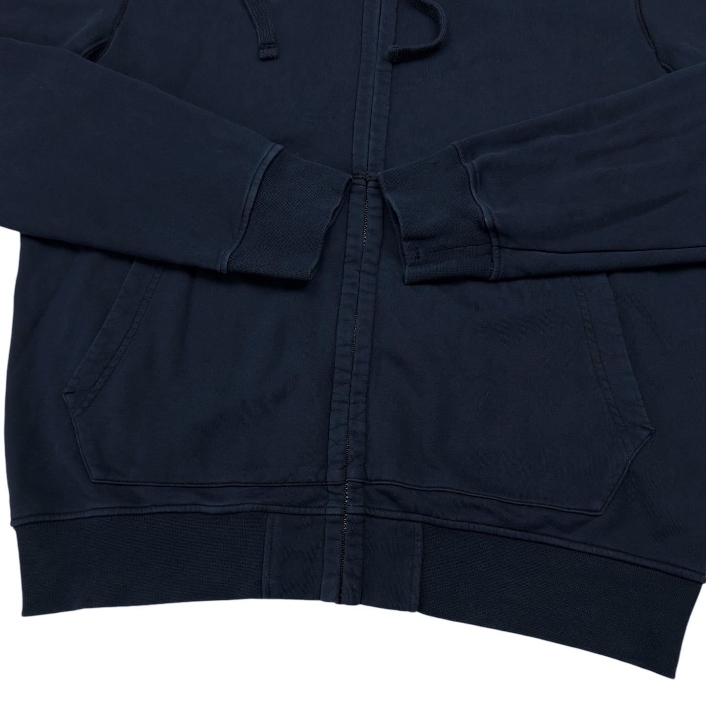 S/S 19 Stone Island Full Zip Hoodie - Dark Navy