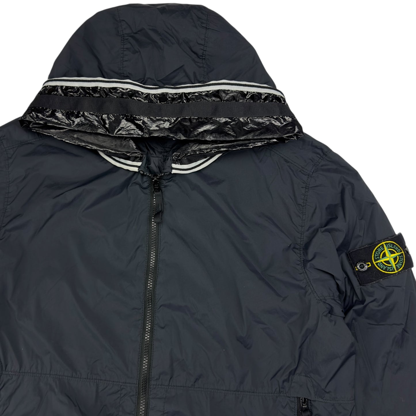 S/S 22 Stone Island Skin Touch Nylon-TC - Black