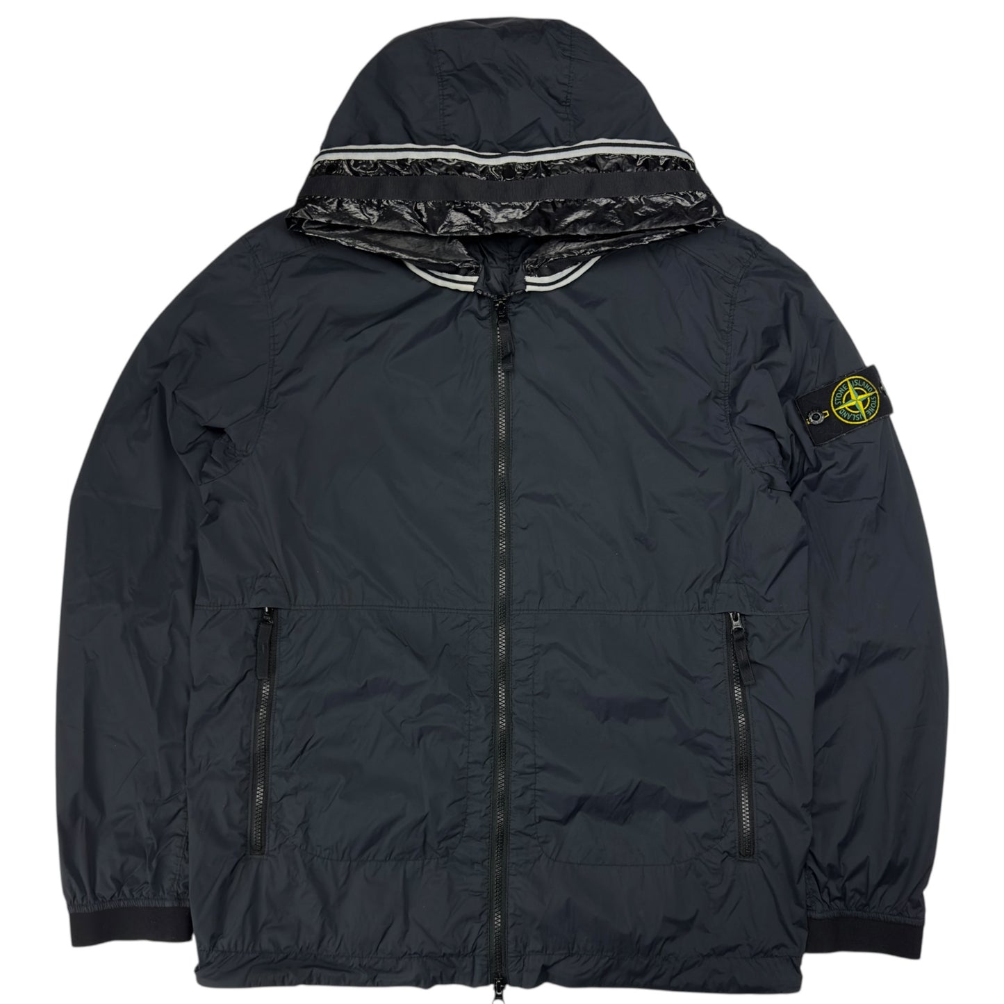 S/S 22 Stone Island Skin Touch Nylon-TC - Black