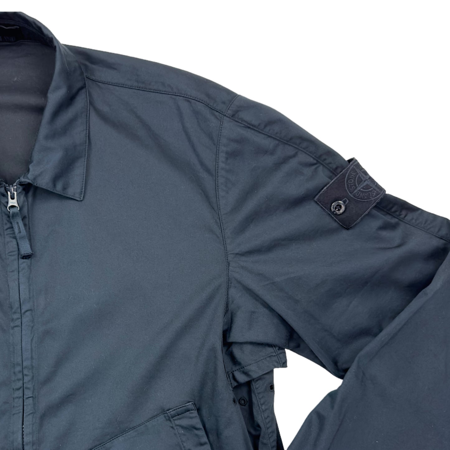 S/S 22 Stone Island Ghost Stretch Cotton Overshirt