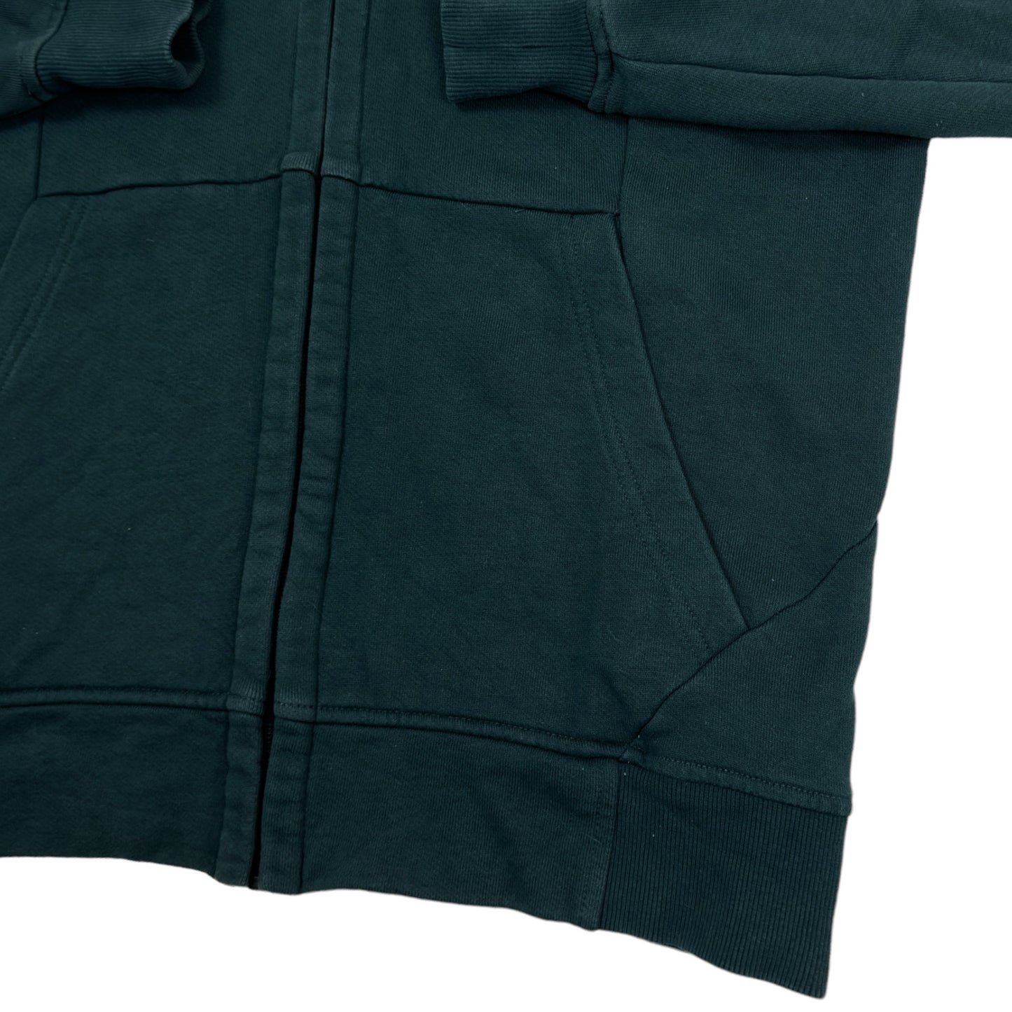 C.P. Company Goggle Zip Hoodie - Green