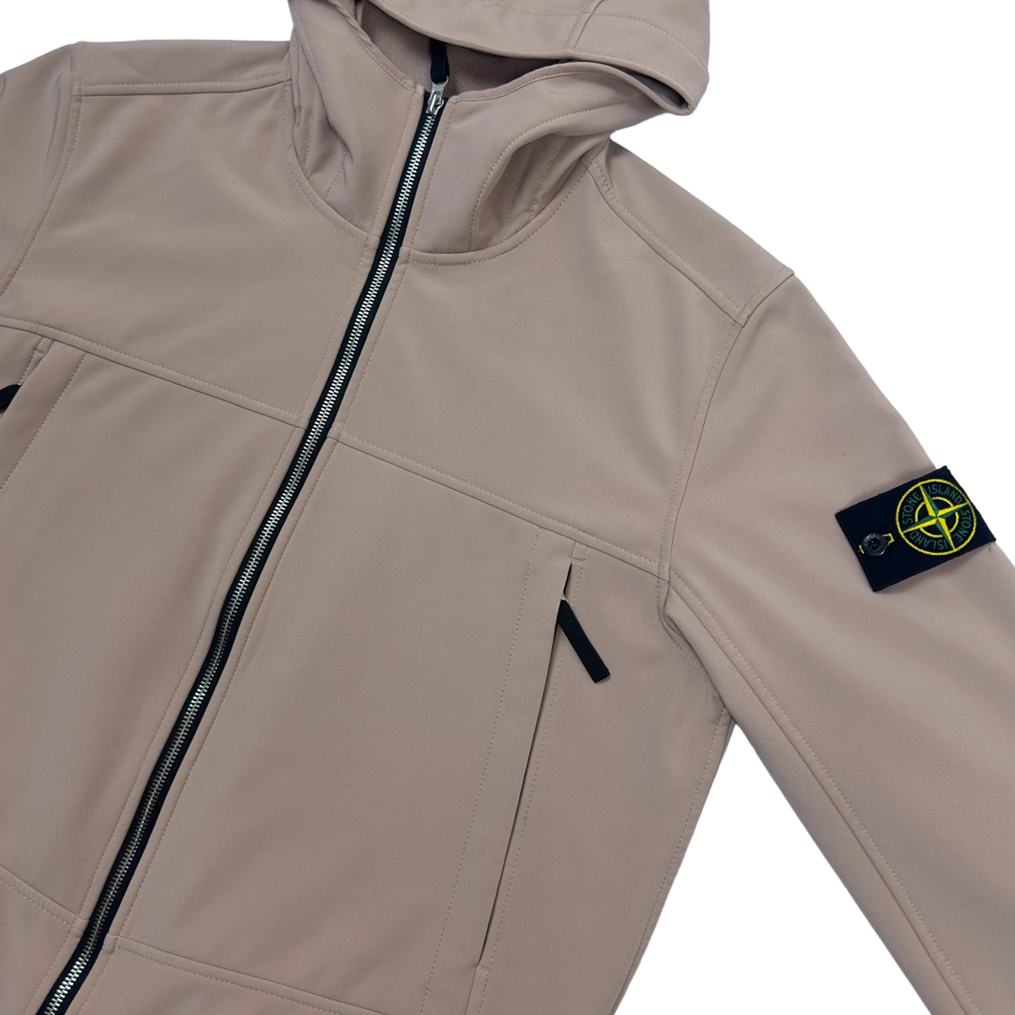 A/W 21 Stone Island Soft Shell R Jacket - Pink Beige