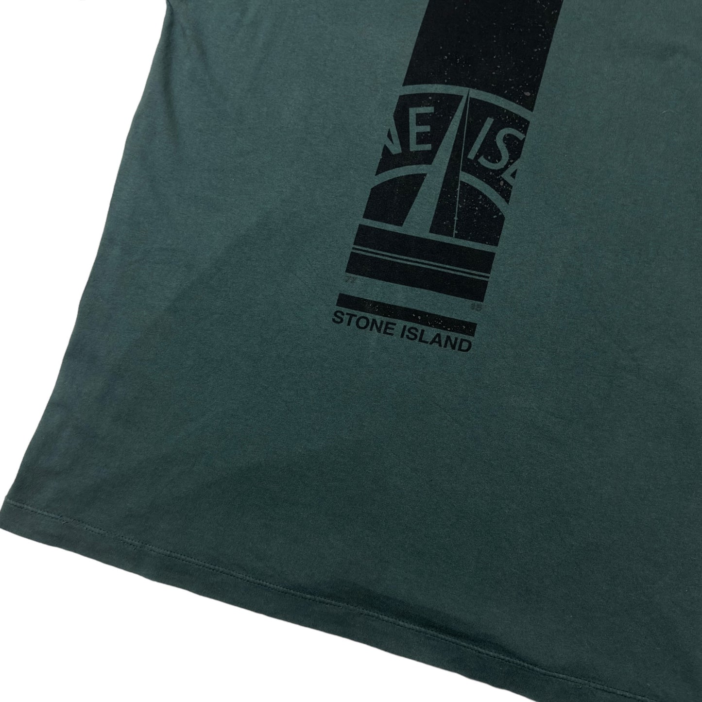 A/W 22 Stone Island Mosaic One Green T-Shirt