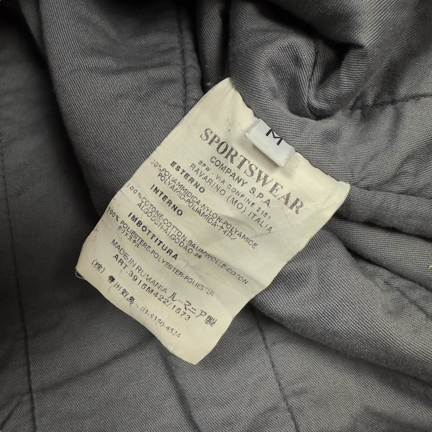 A/W 03 Stone Island Monofilament Jacket