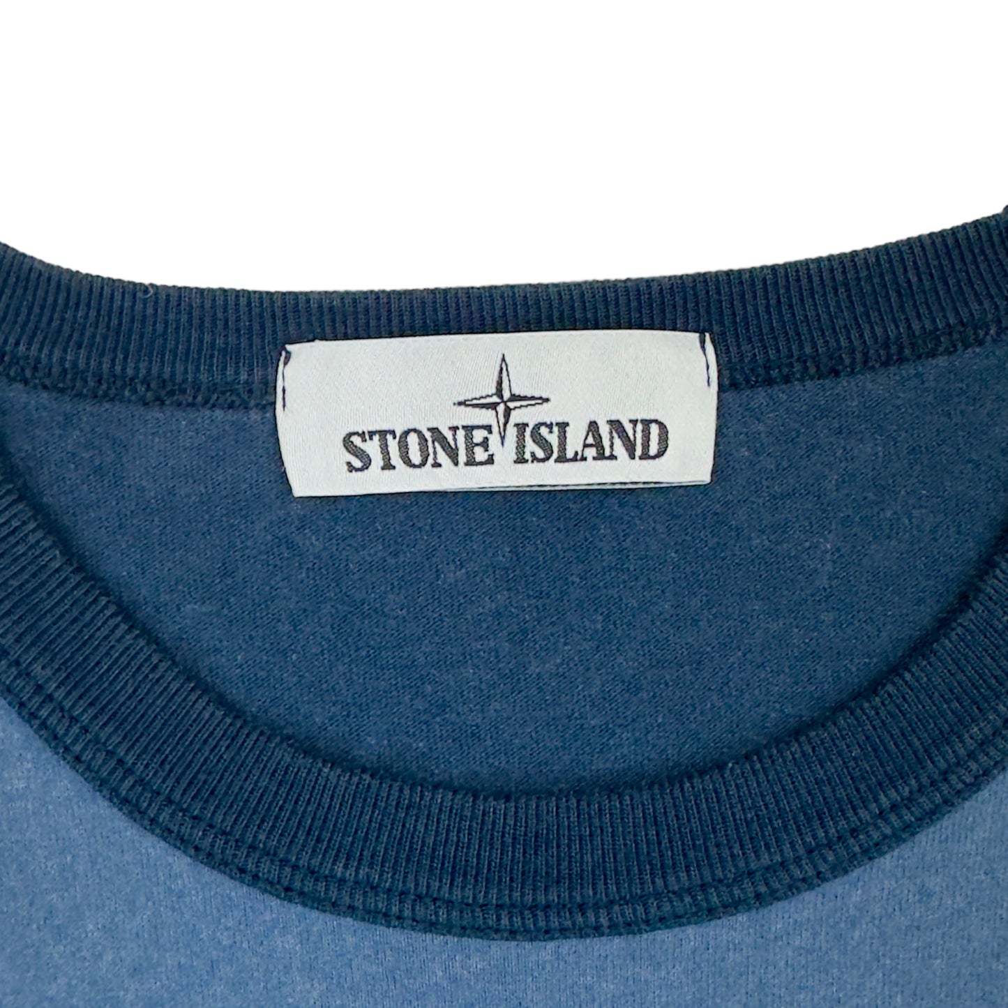 S/S 19 Stone Island Long Sleeve Tela Placcata Logo Tee