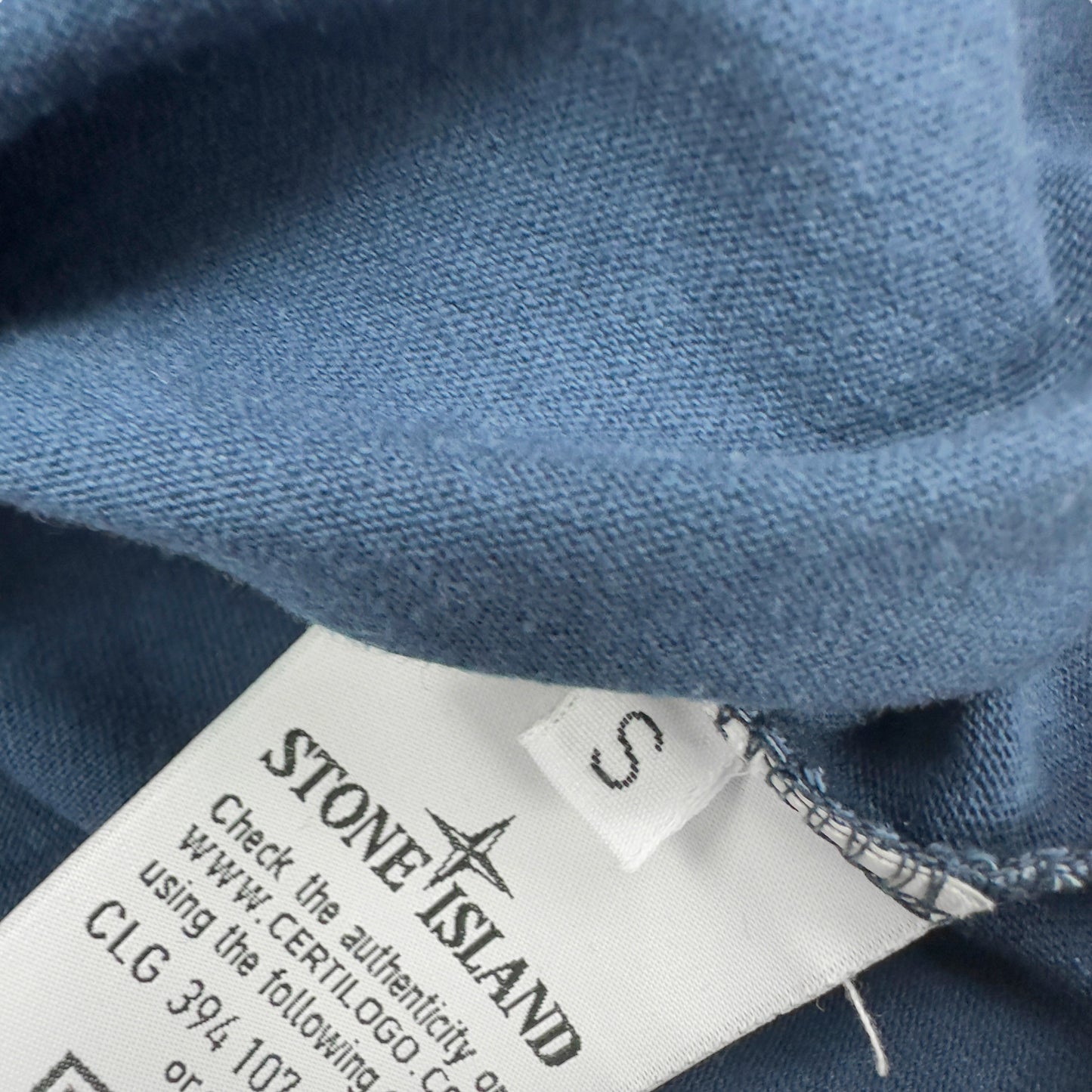 S/S 19 Stone Island Long Sleeve Tela Placcata Logo Tee