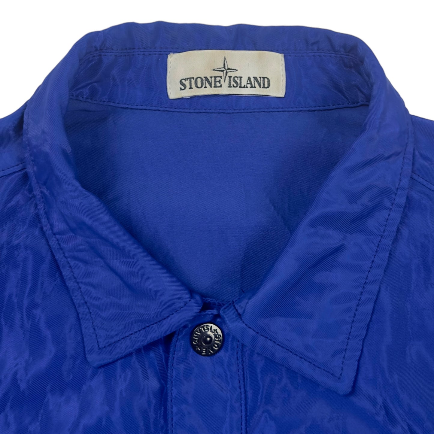 S/S 16 Stone Island Mesh Shimmer Overshirt