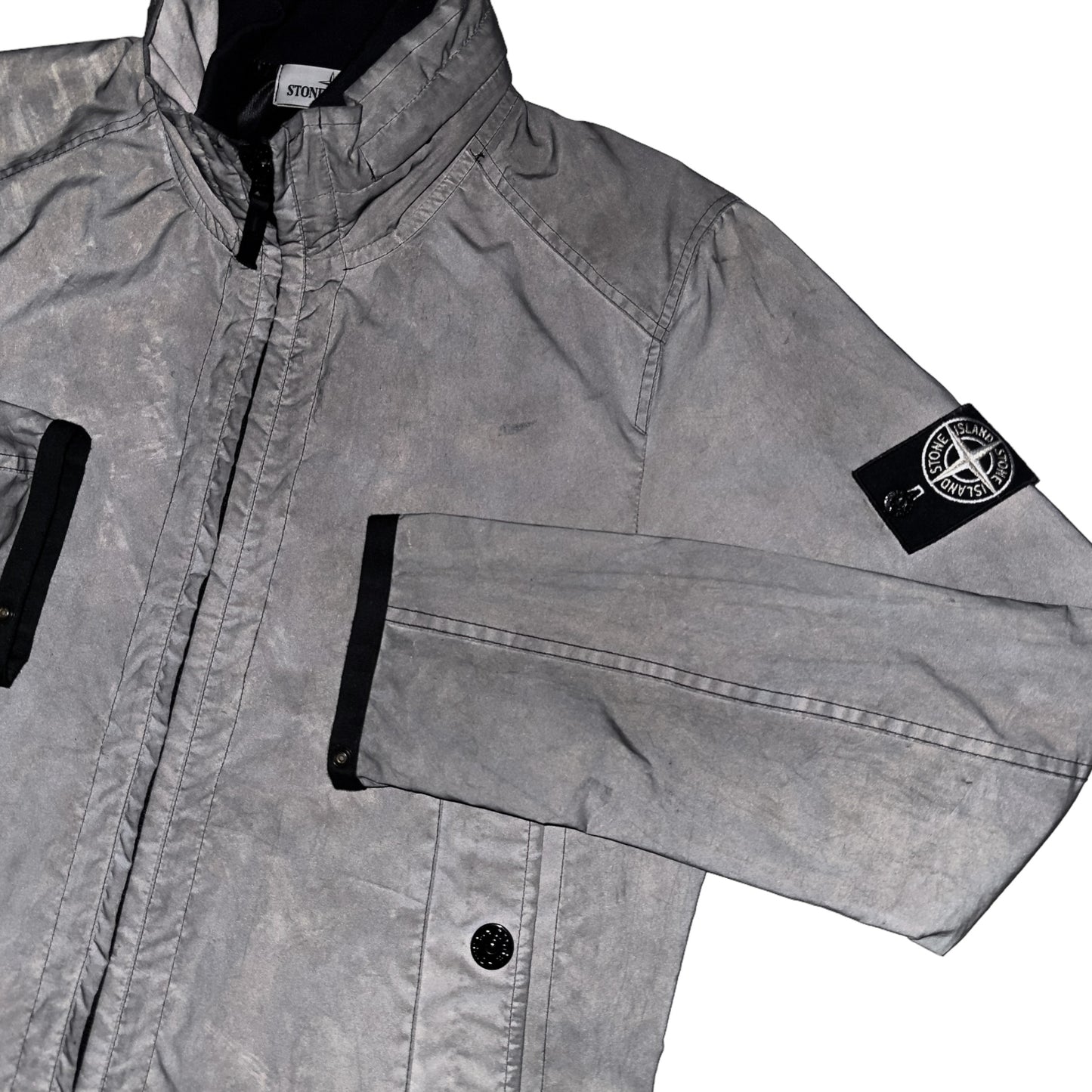 S/S 13 Stone Island Reflex Mat Reflective Jacket