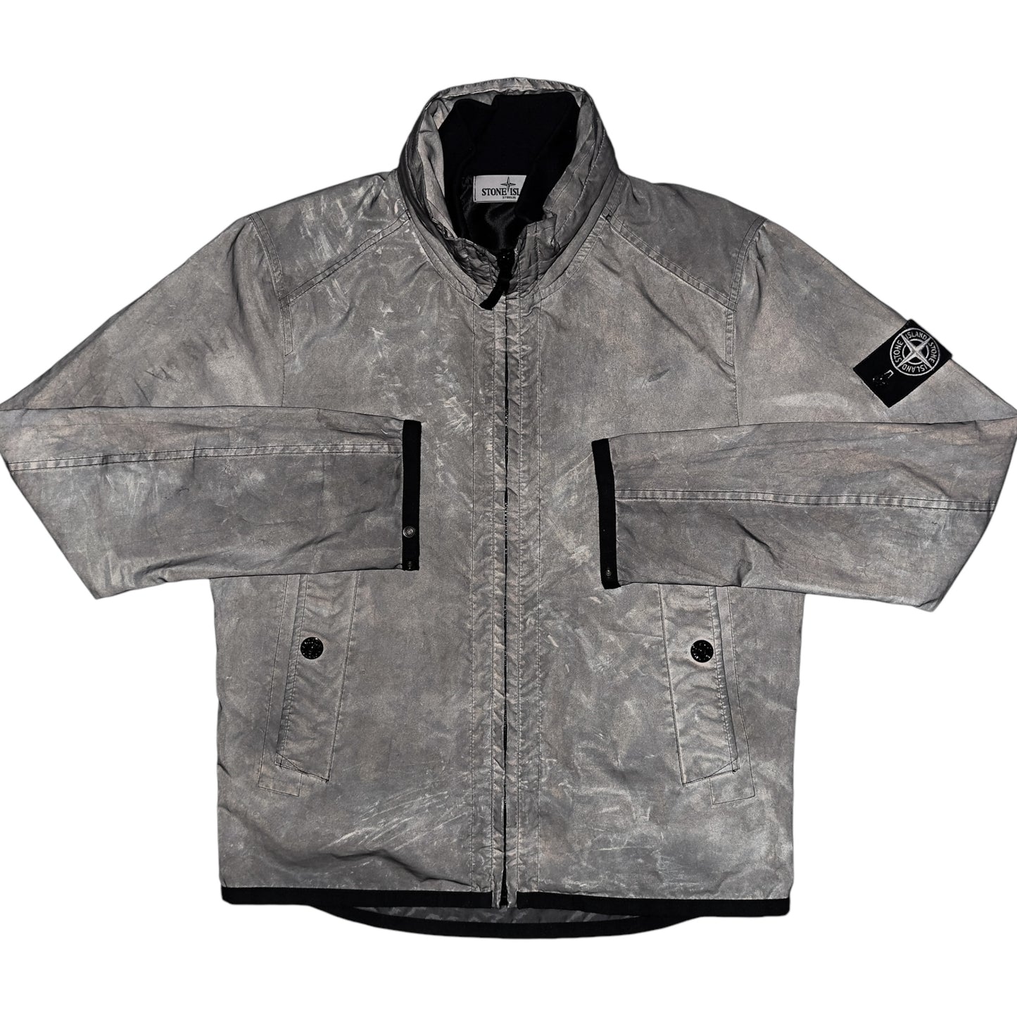 S/S 13 Stone Island Reflex Mat Reflective Jacket