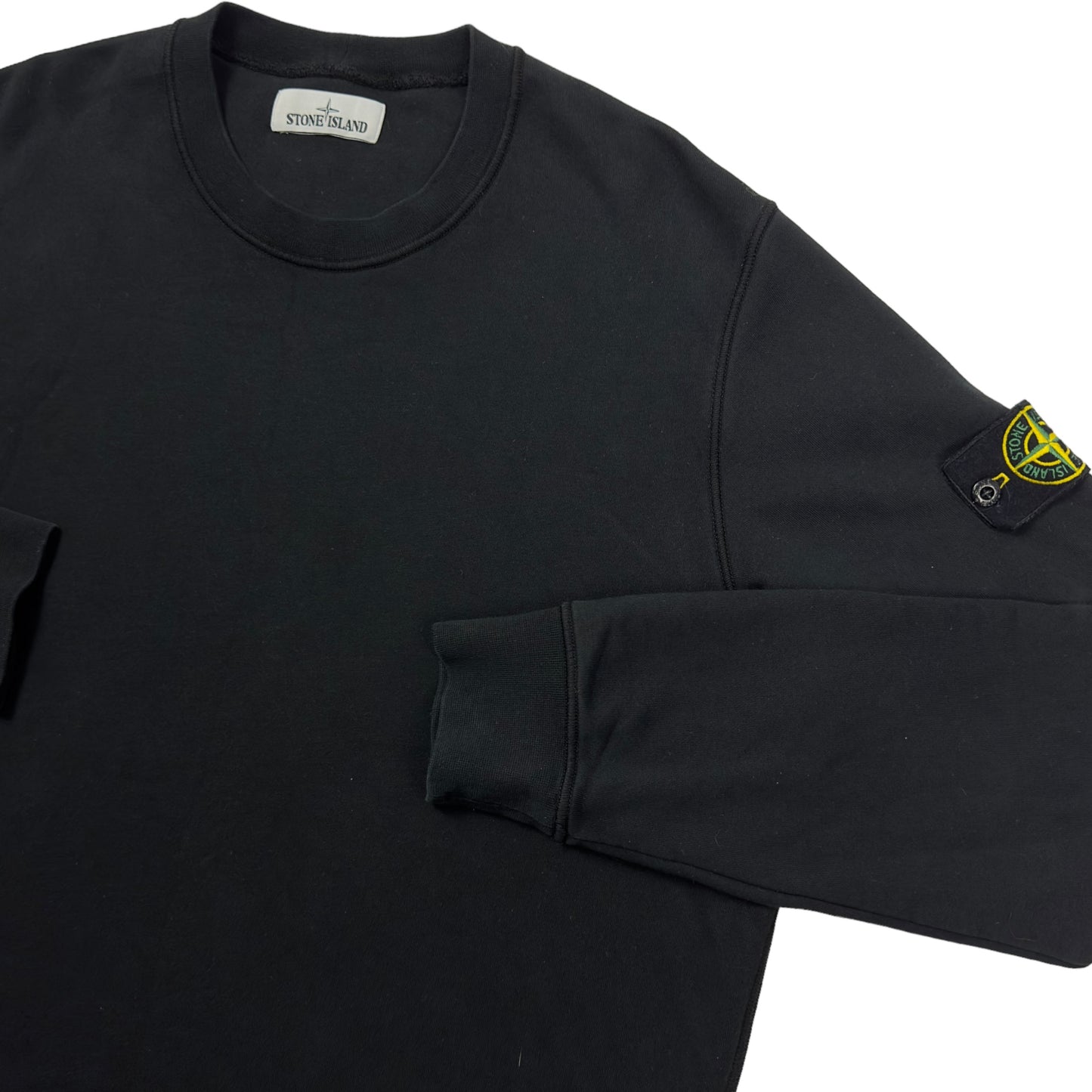 S/S 20 Stone Island Crewneck Sweater - Black