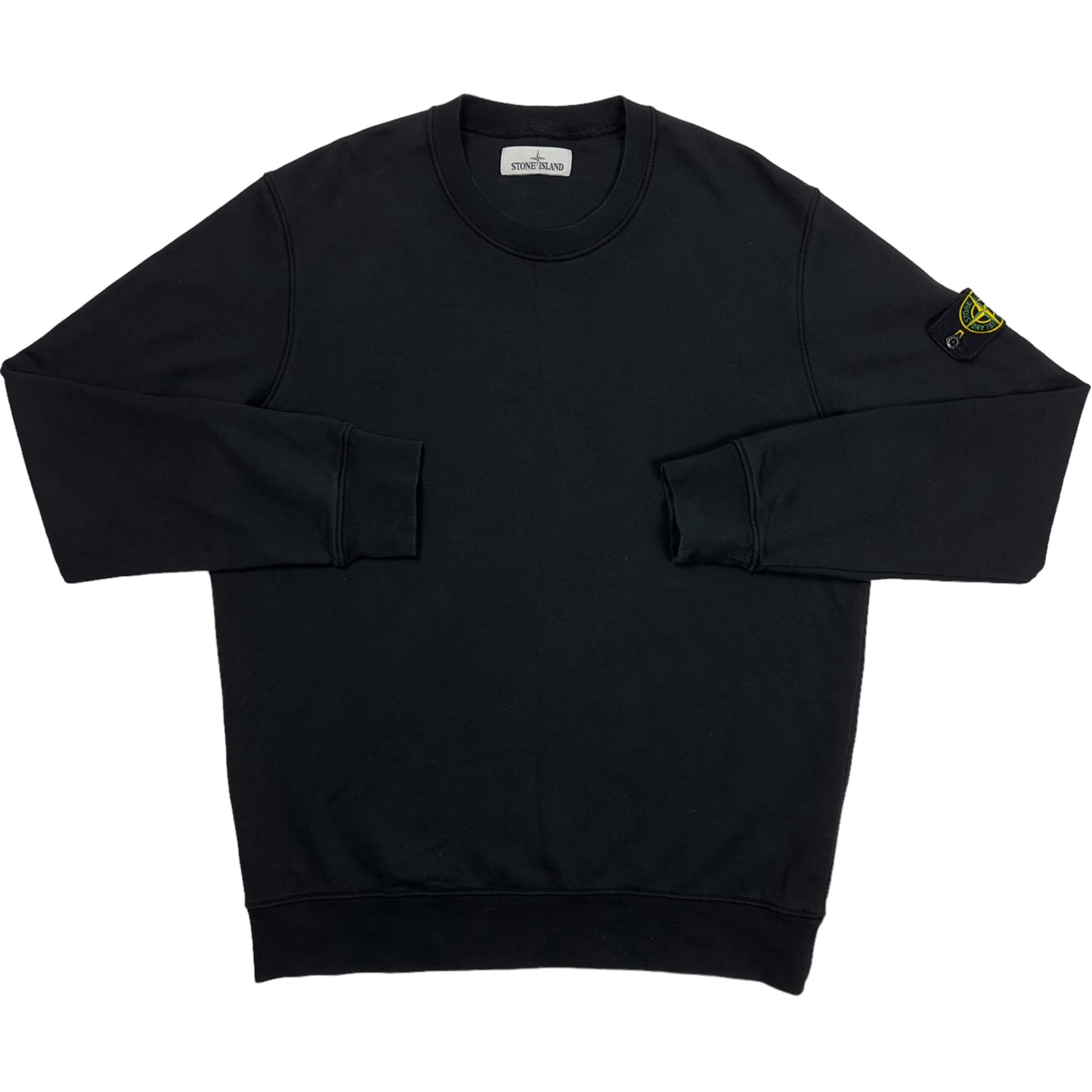S/S 20 Stone Island Crewneck Sweater - Black