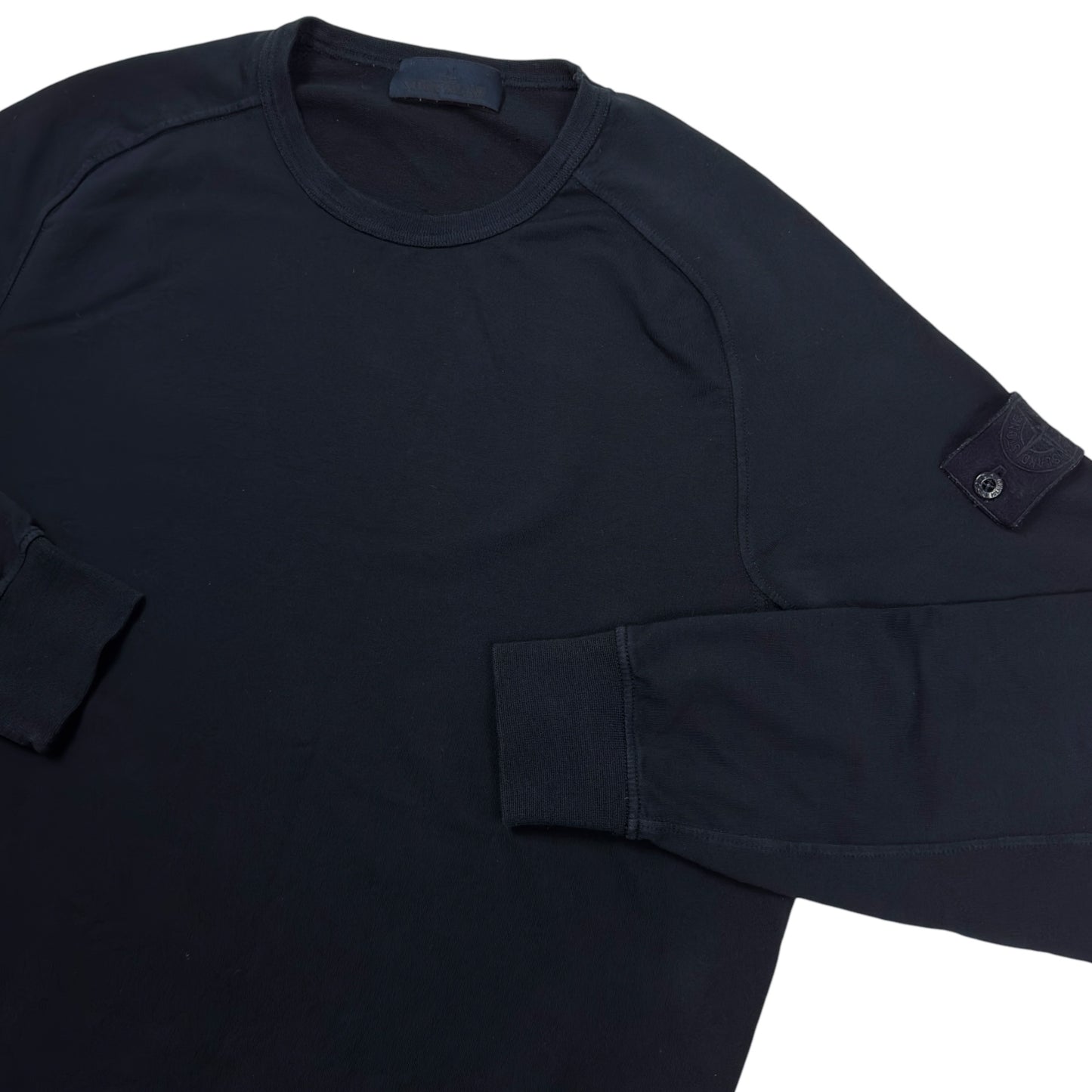 S/S 20 Stone Island Ghost Crewneck Sweater - Navy