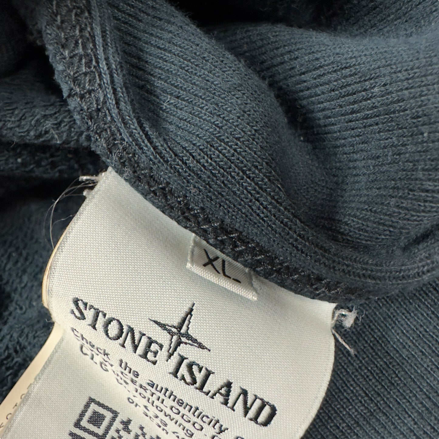 S/S 15 Stone Island Full Zip Hoodie - Blue