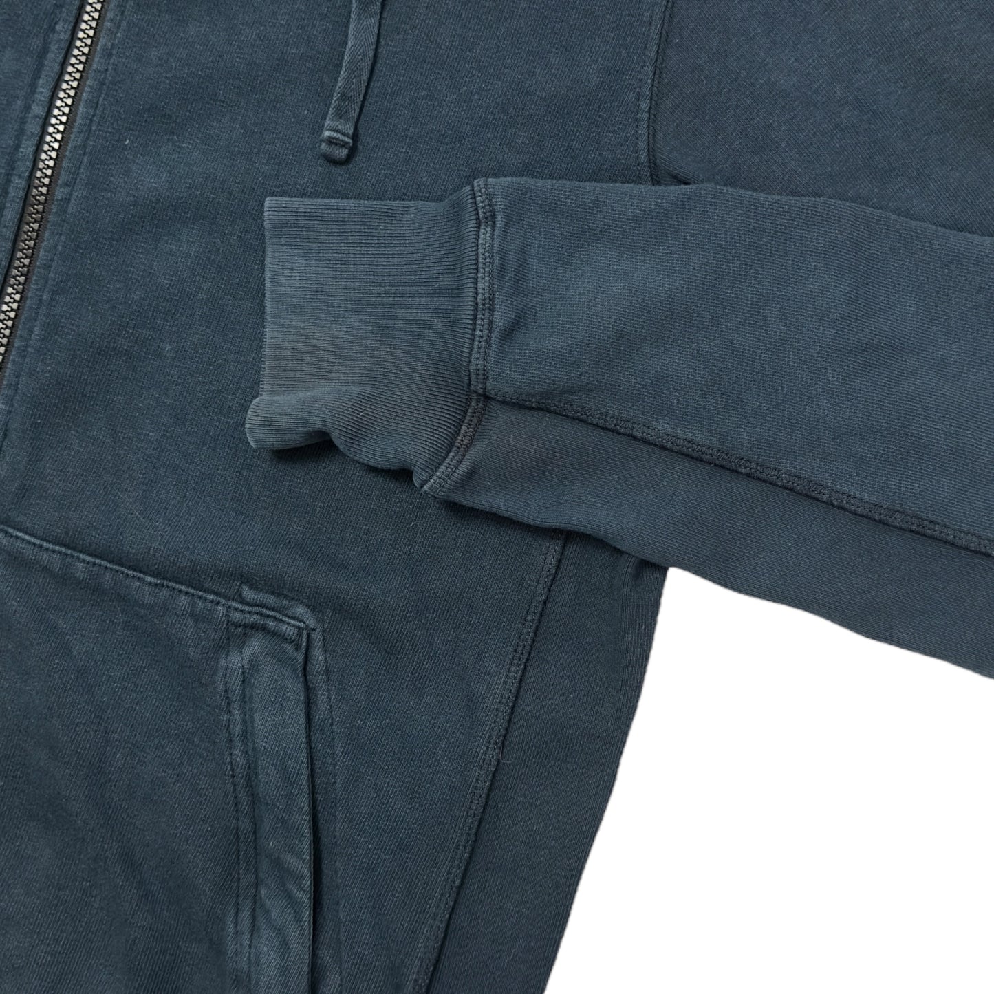 S/S 15 Stone Island Full Zip Hoodie - Blue