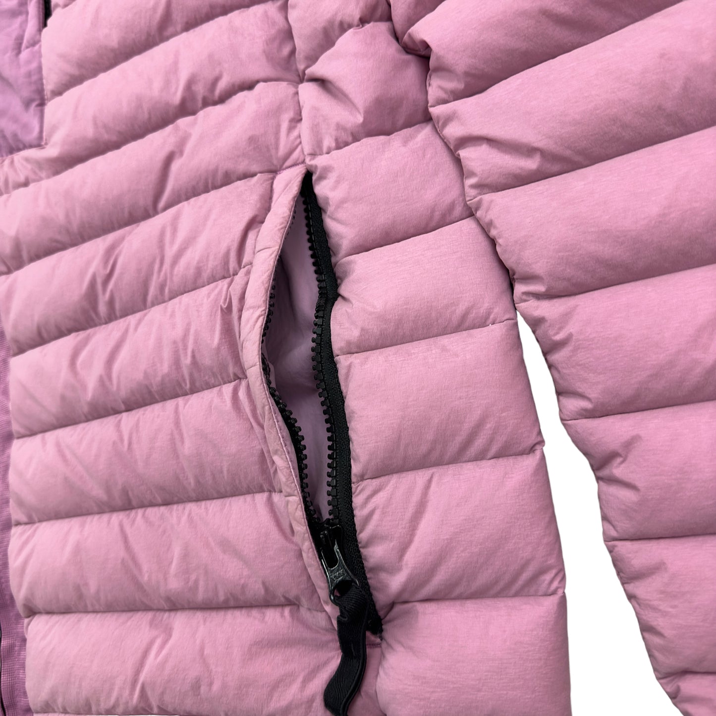 S/S 20 Stone Island Pink Loom Woven Down Chambers Jacket