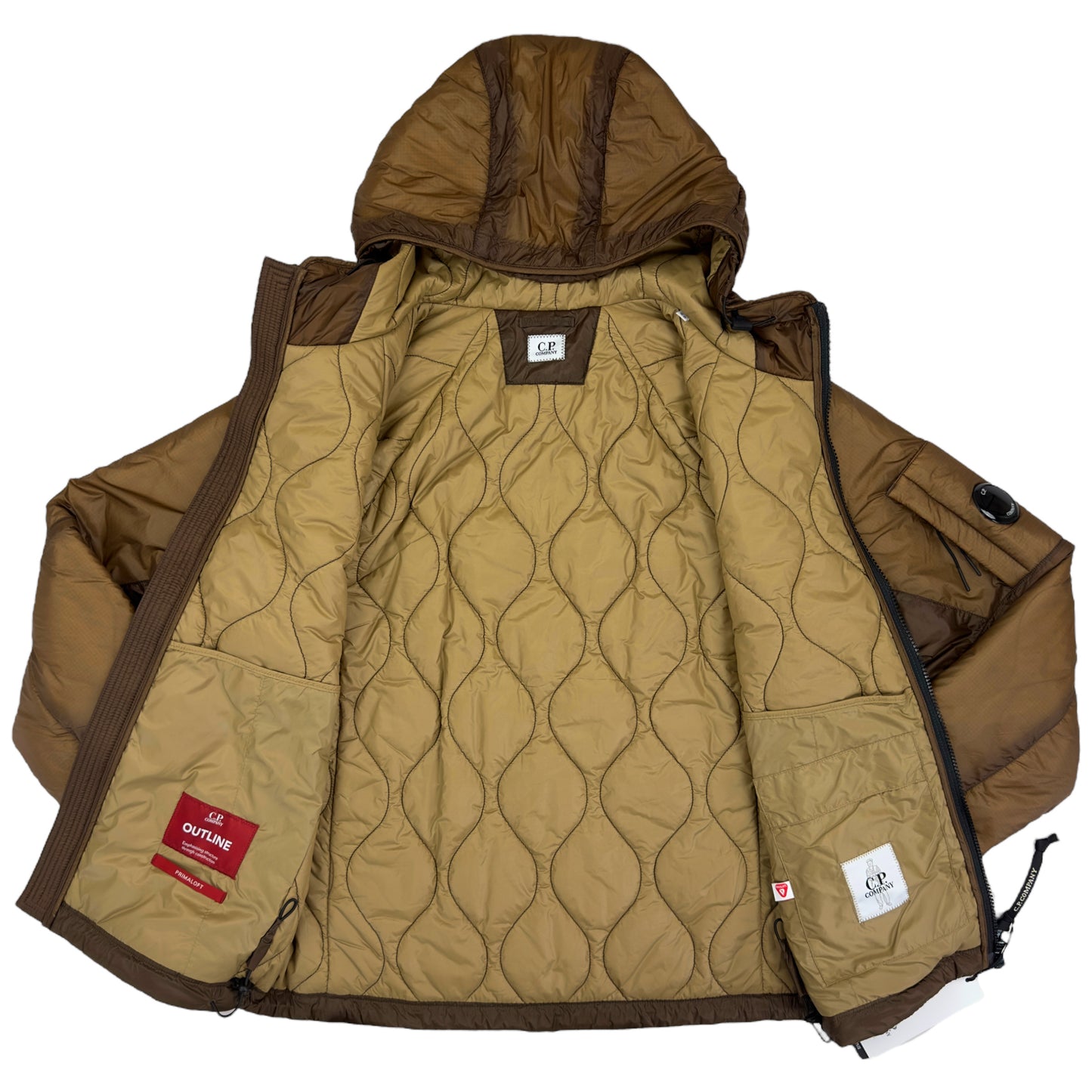 C.P. Company Primaloft Outline Jacket - Cumin