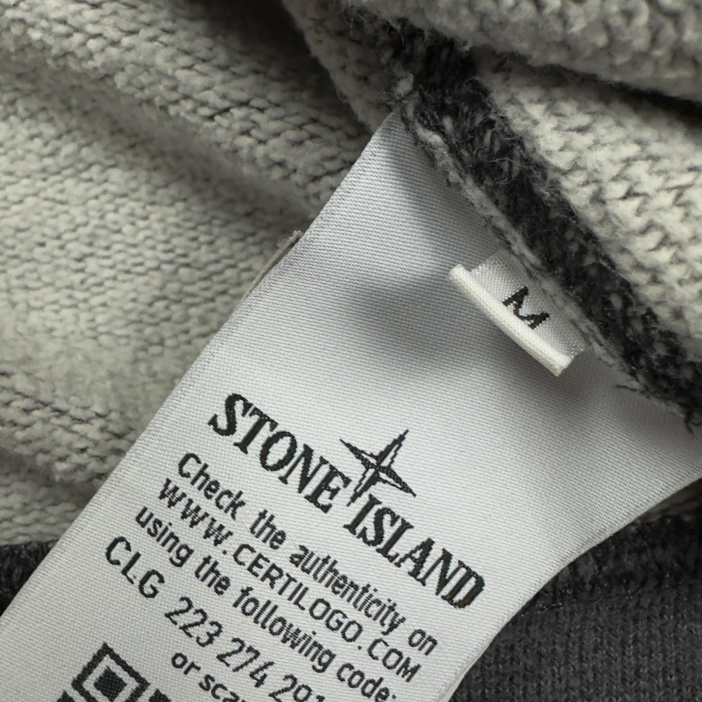 A/W 18 Stone Island Full Zip Hoodie - Dark Grey