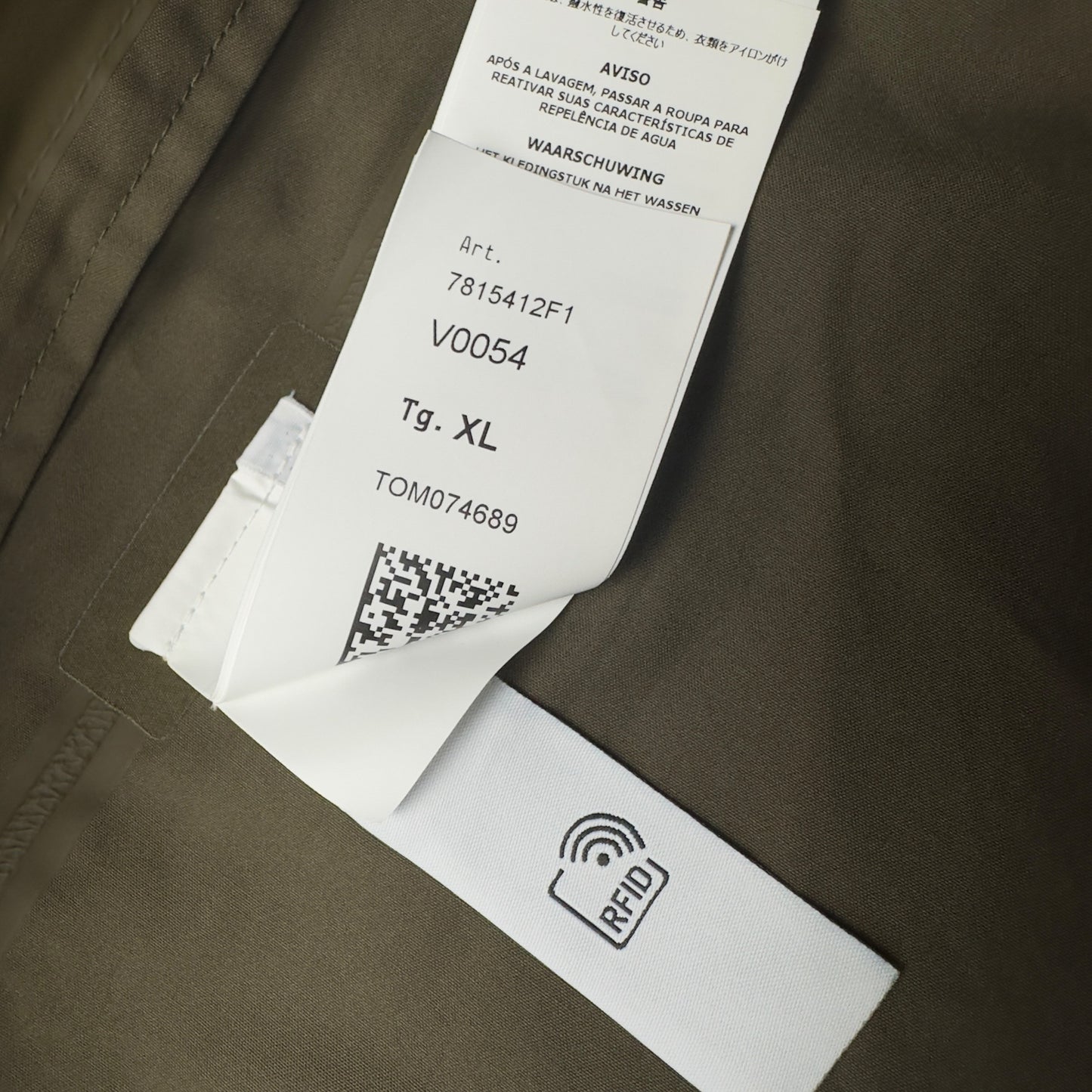 S/S 23 Stone Island O-Ventile Ghost Field Jacket - Khaki