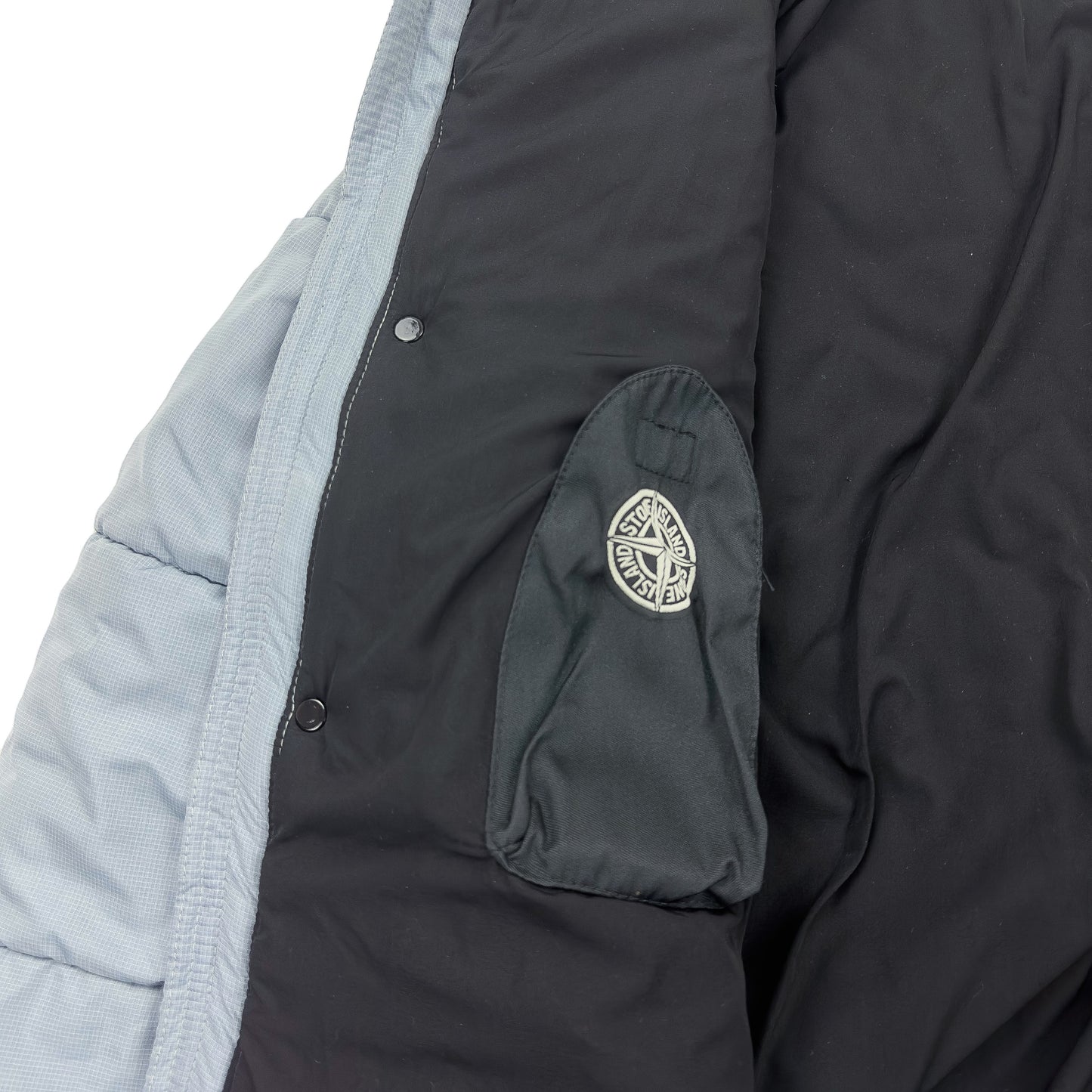 A/W 02 Stone Island Light Blue Down Jacket