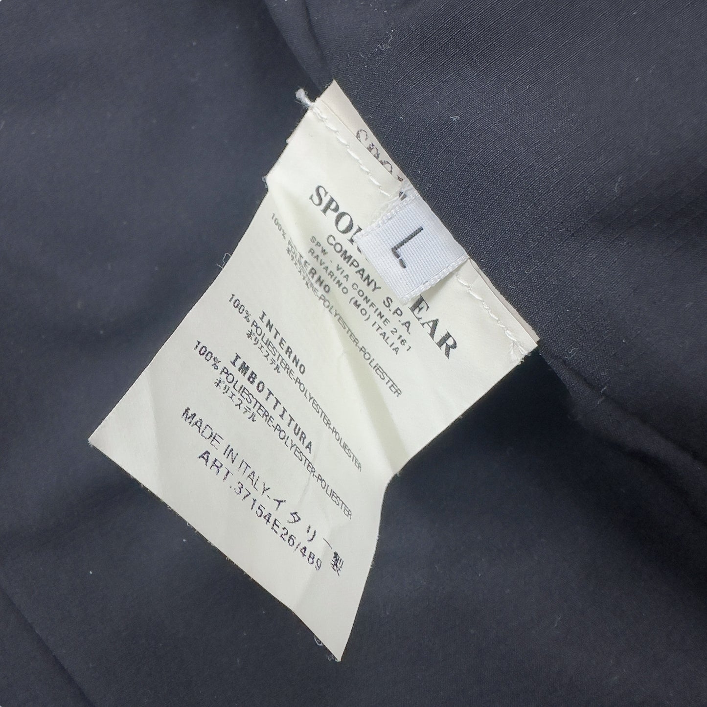 A/W 02 Stone Island Light Blue Down Jacket