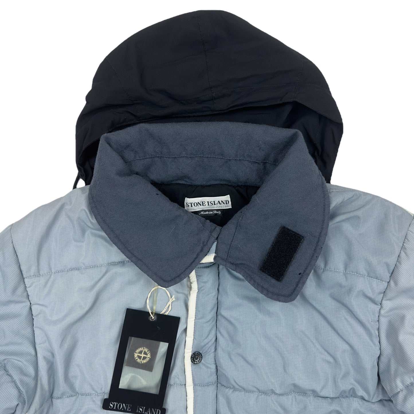 A/W 02 Stone Island Light Blue Down Jacket