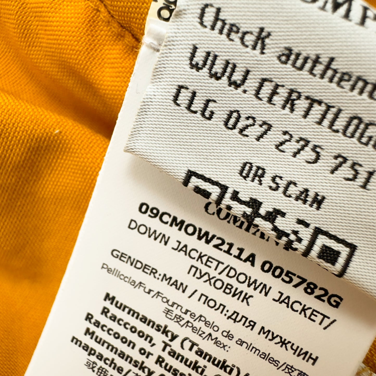 CP Company Taylon-P Fur Trimmed Down Jacket