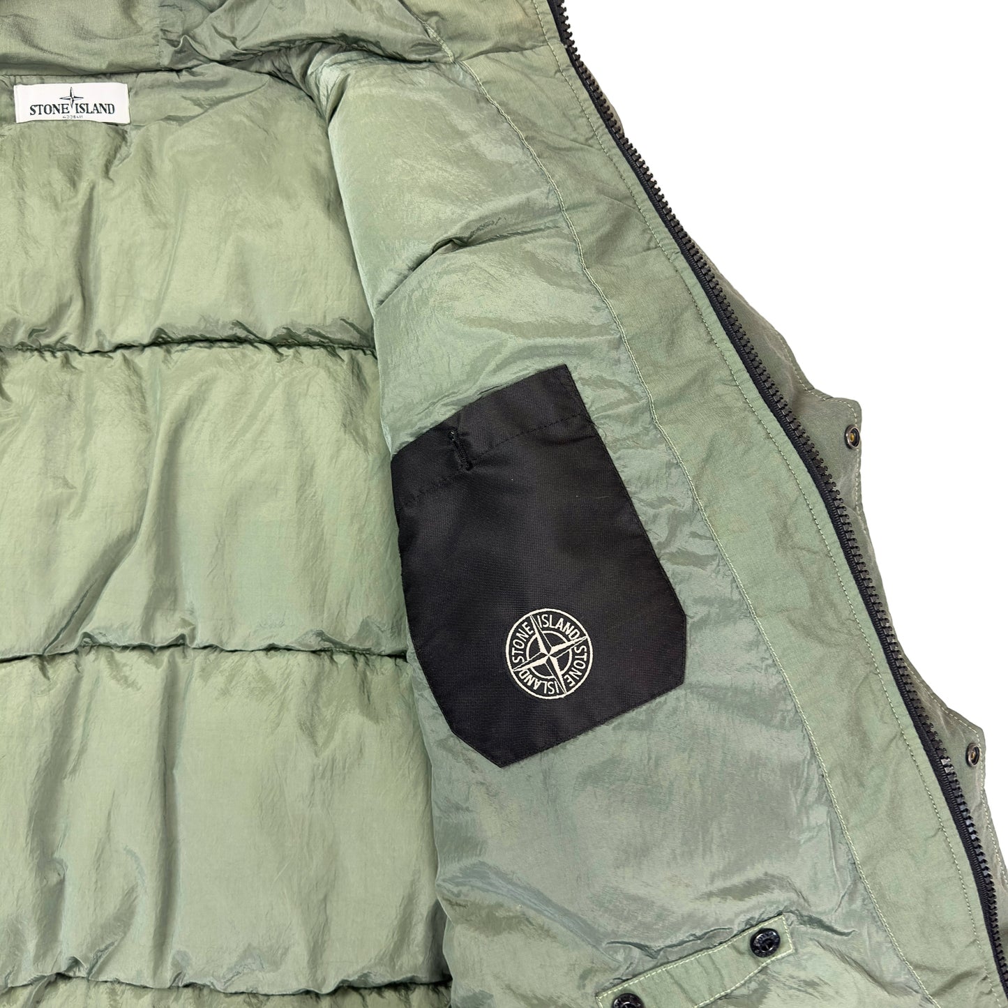 A/W 13 Stone Island Cotton Nylon Rip Stop Down Jacket