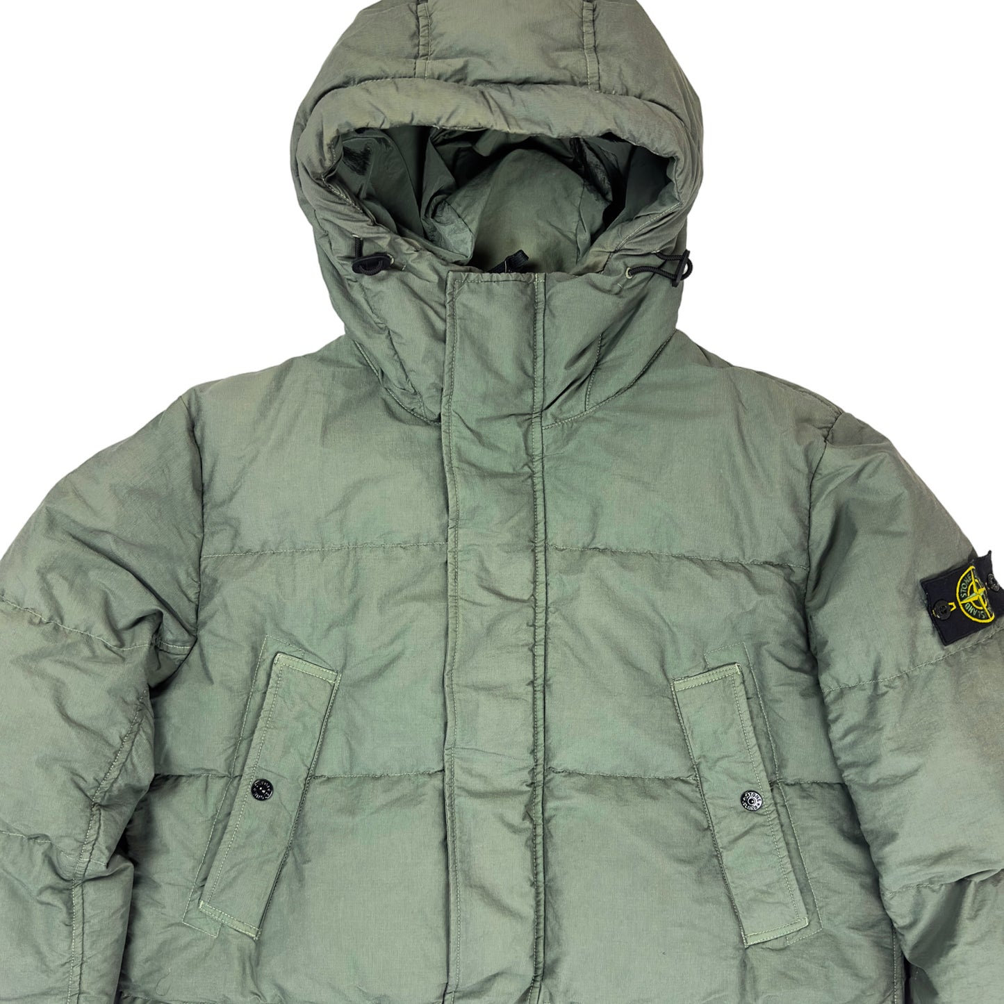 A/W 13 Stone Island Cotton Nylon Rip Stop Down Jacket