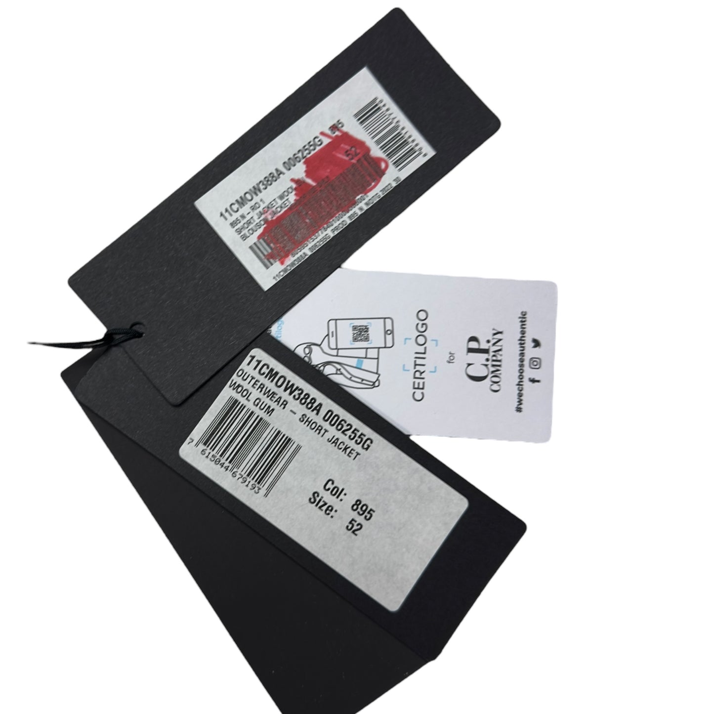 C.P. Company X Emporio Armani Wool Gum Bomber Jacket