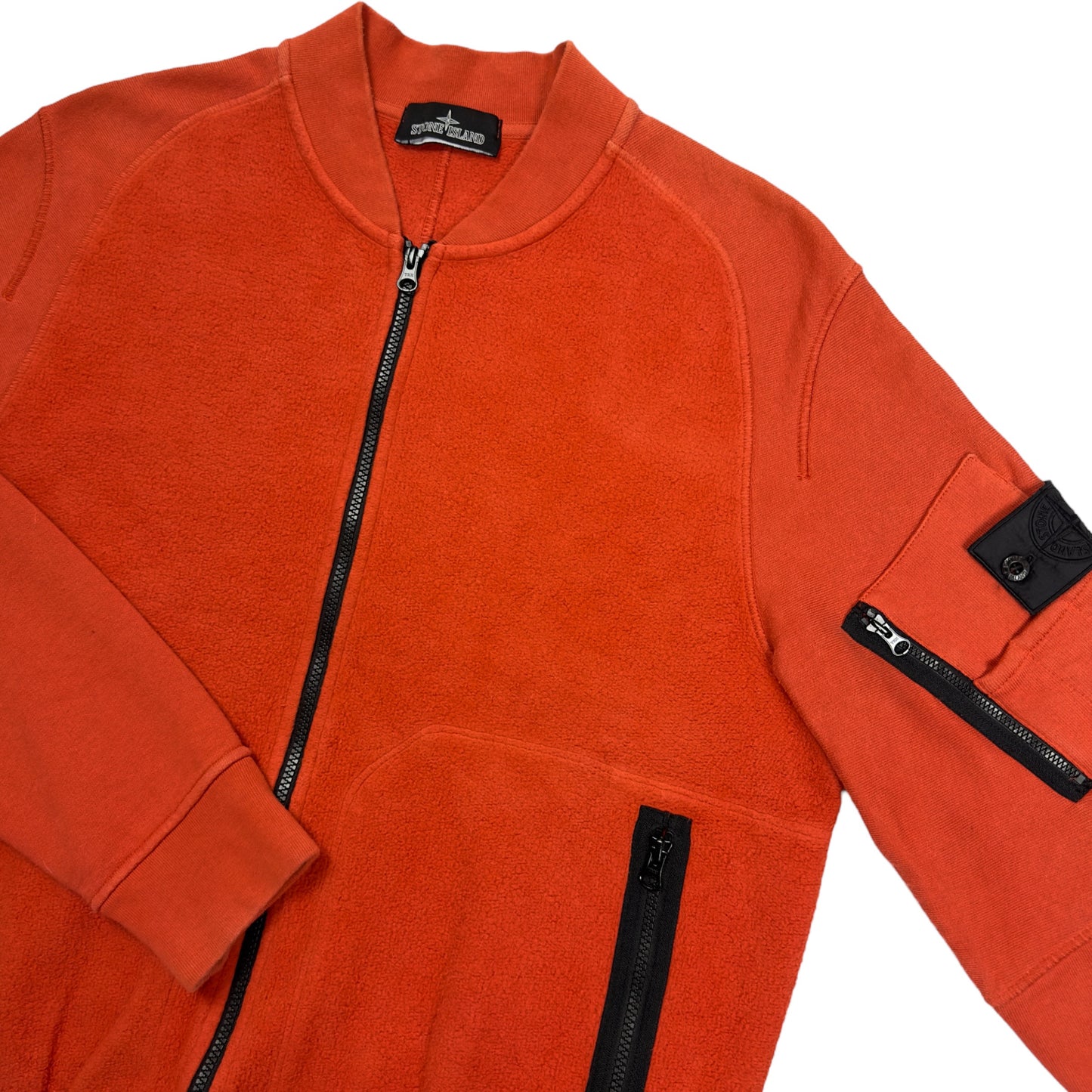 A/W 19 Stone Island Shadow Project Fleece Bomber Jacket