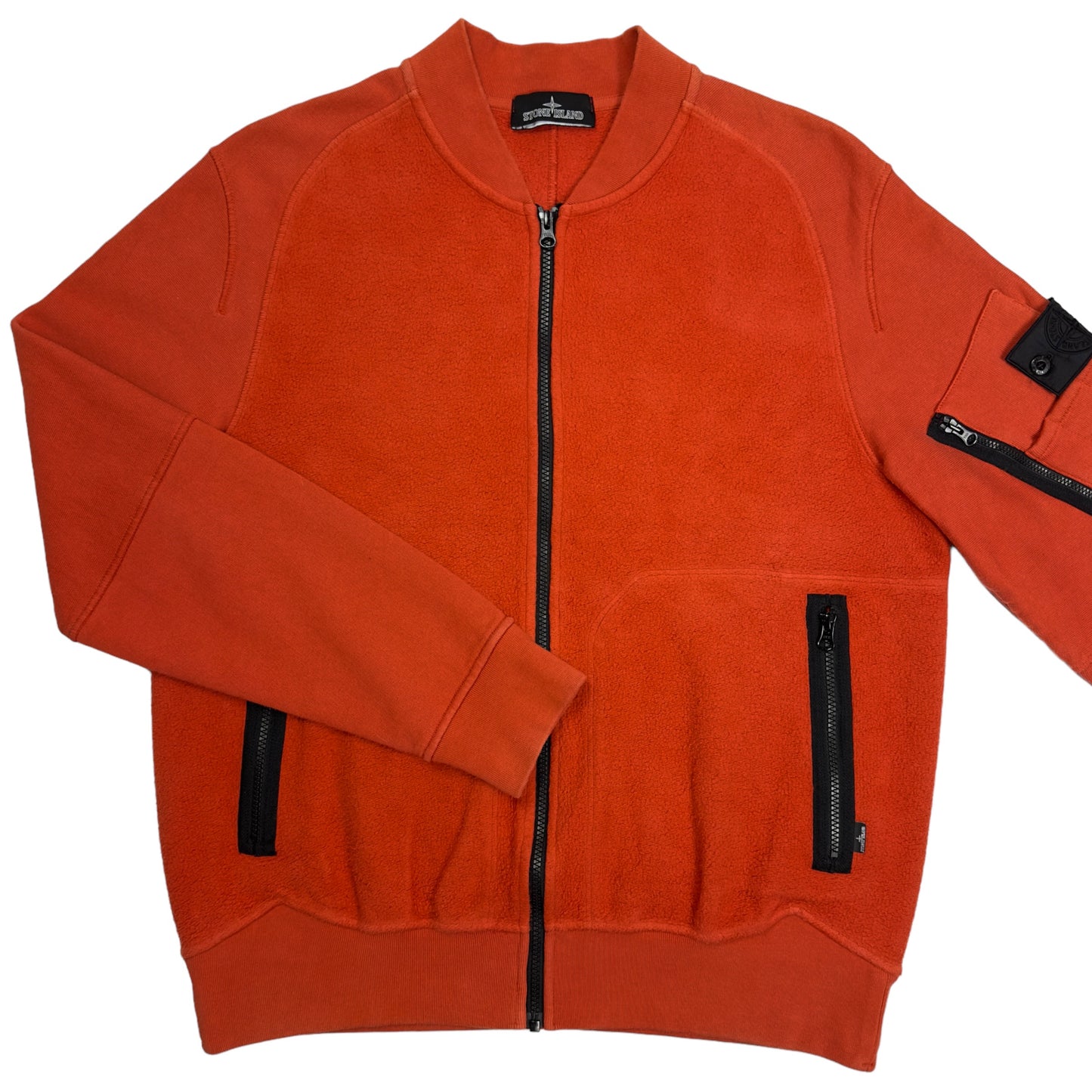 A/W 19 Stone Island Shadow Project Fleece Bomber Jacket