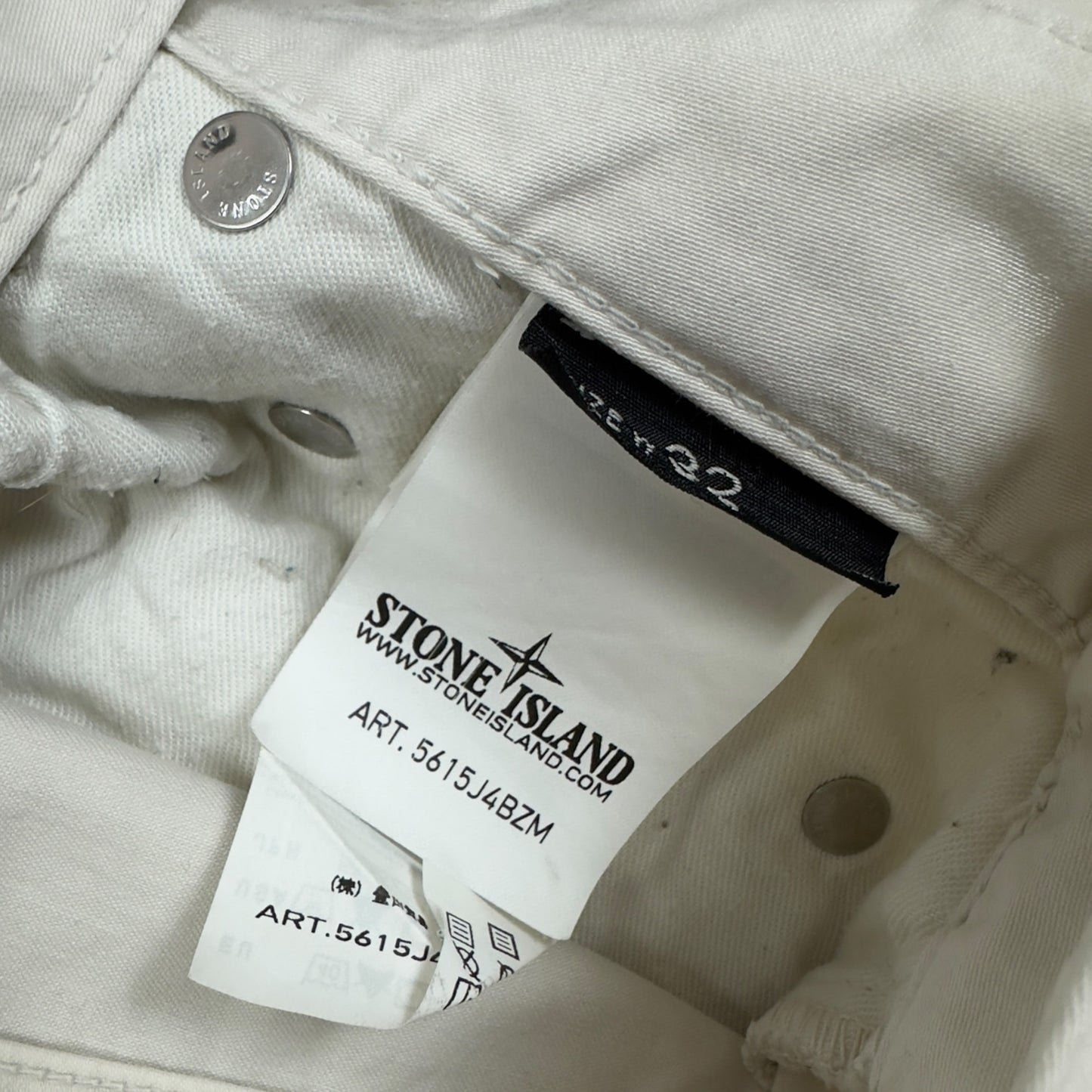 S/S 12 Stone Island Regular Tapered Trousers 32/33 - Light Beige