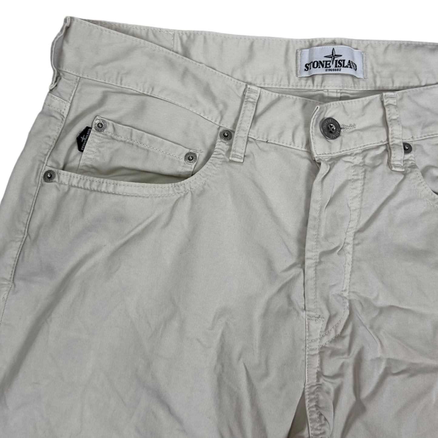 S/S 12 Stone Island Regular Tapered Trousers 32/33 - Light Beige