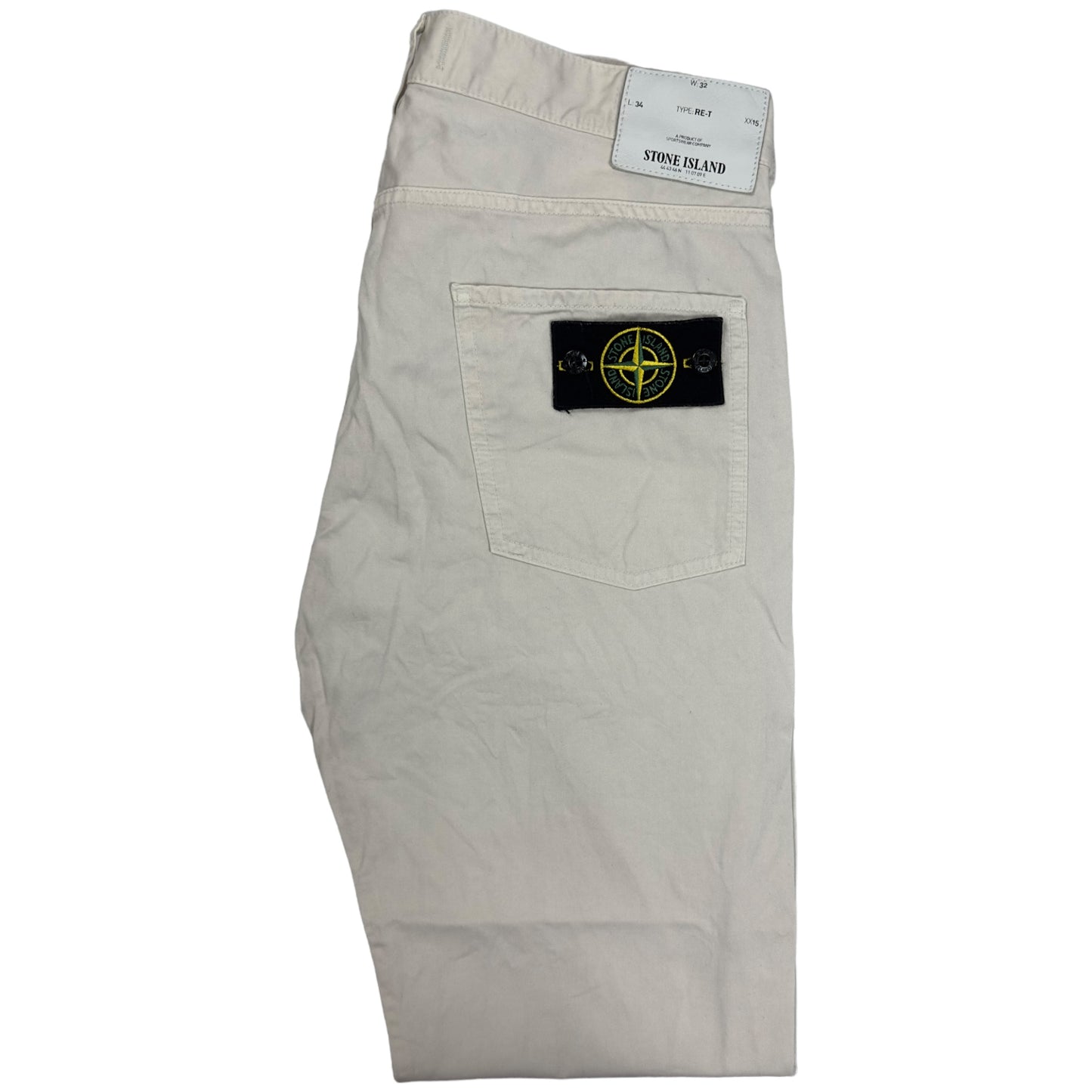 S/S 12 Stone Island Regular Tapered Trousers 32/33 - Light Beige