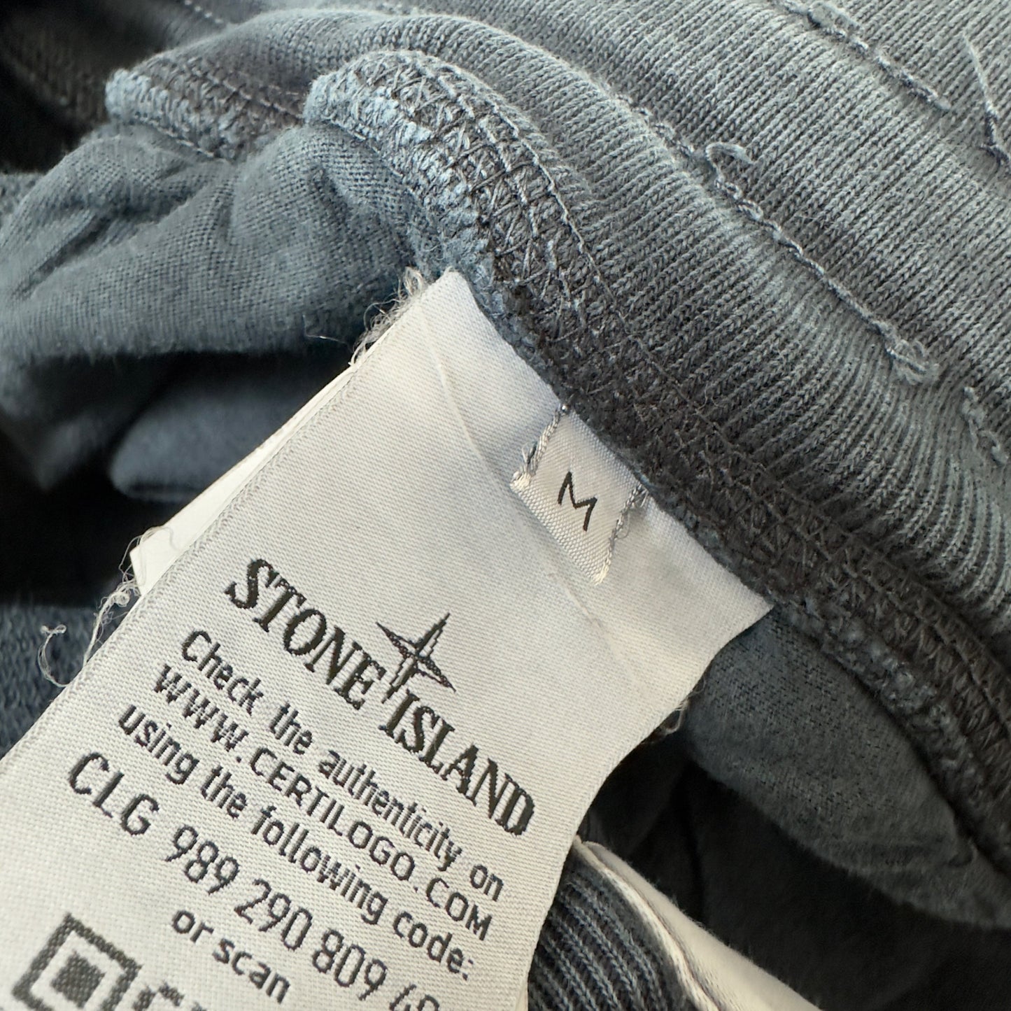 S/S 16 Stone Island Cotton Joggers Large