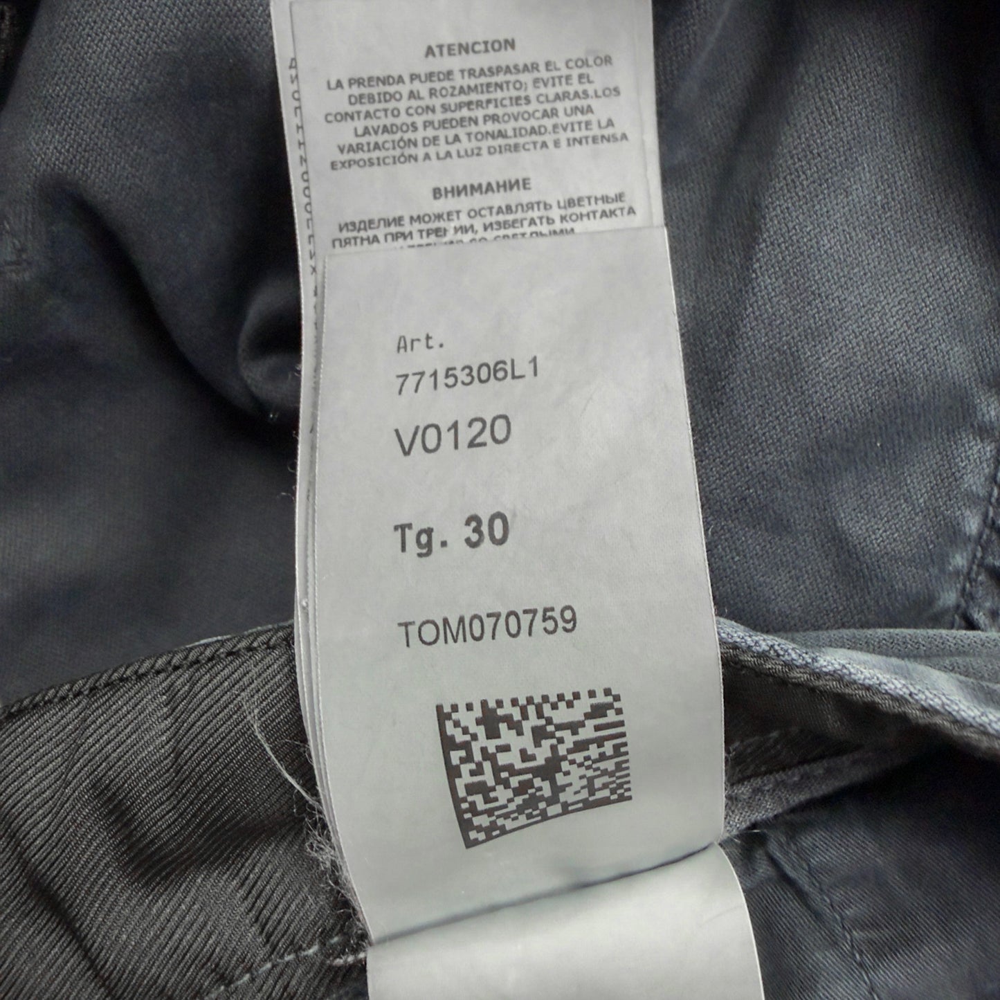 A/W 22 Stone Island Cargo Trousers 30 SK - Navy
